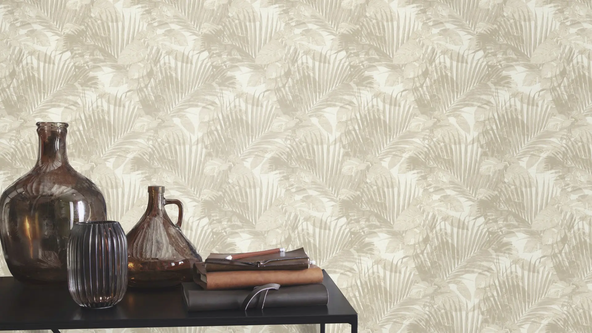 Schöner Wohnen Vliestapete Dschungel beige braun 10,05 x 0,53 m