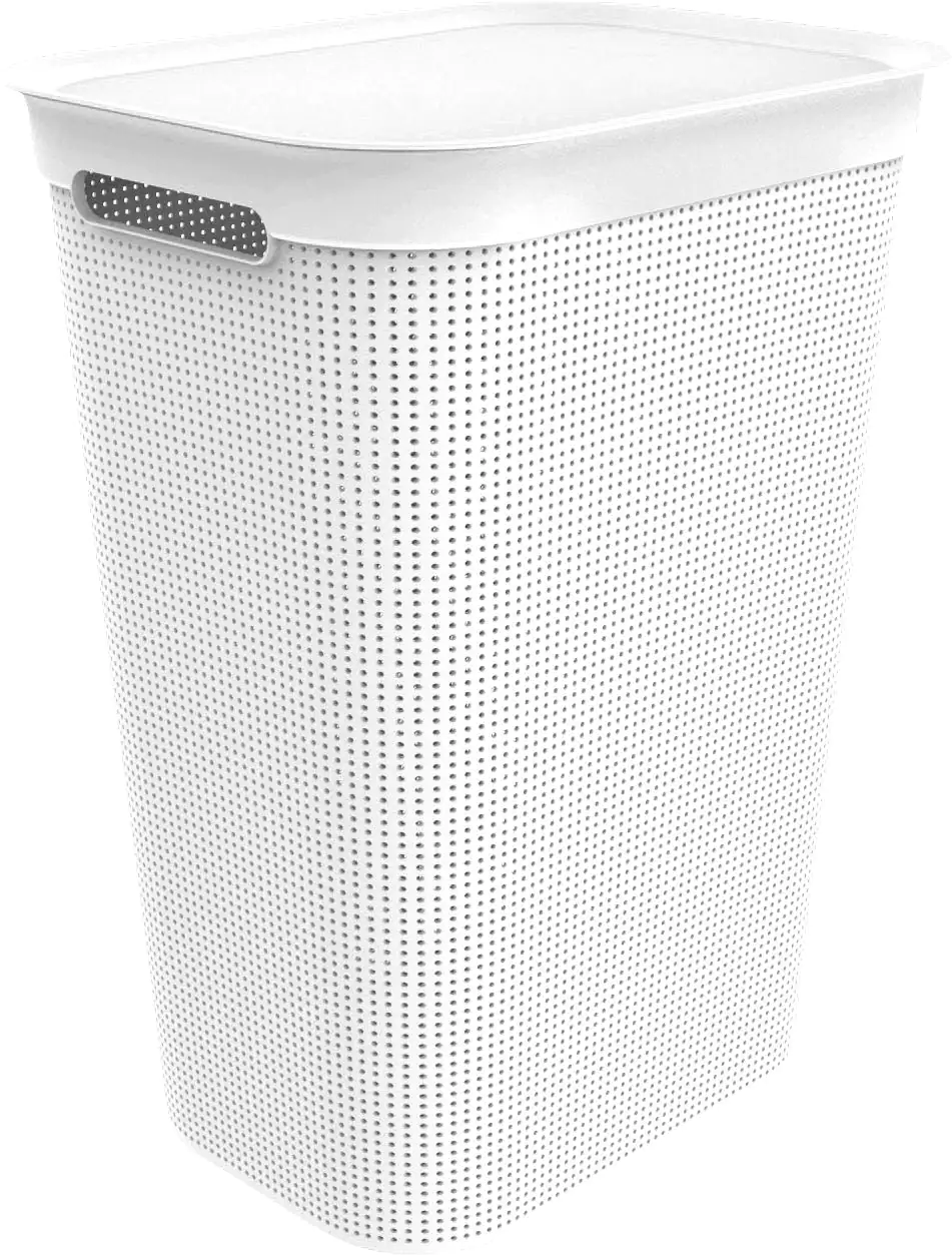 Rotho Wäschesammler Brisen, 50 l mistletoe weiss Rotho Wäschesammler Brisen, 50 l mistletoe weiss