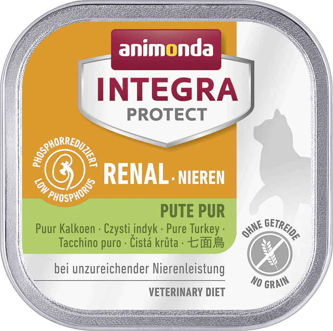Animonda Integra Protect Nieren Adult Pute pur Katzenfutter 100 g