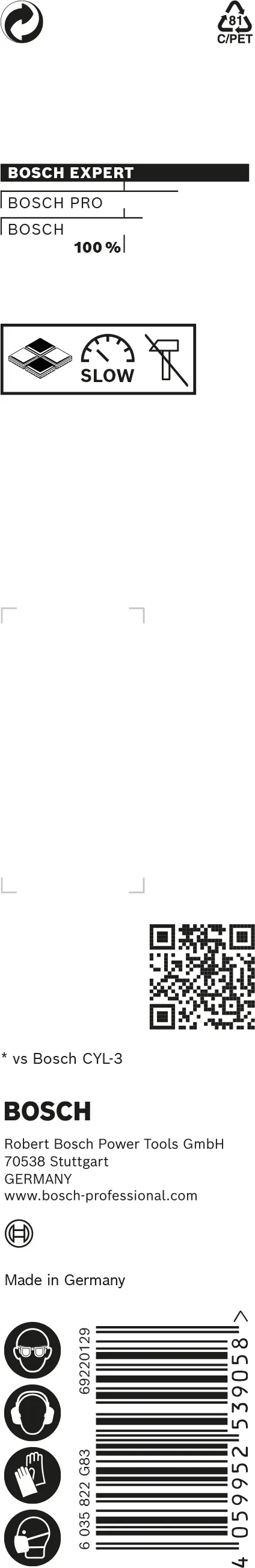 Bosch Expert CYL-9 MultiConstruction Bohrer 6 x 90 x 150 mm