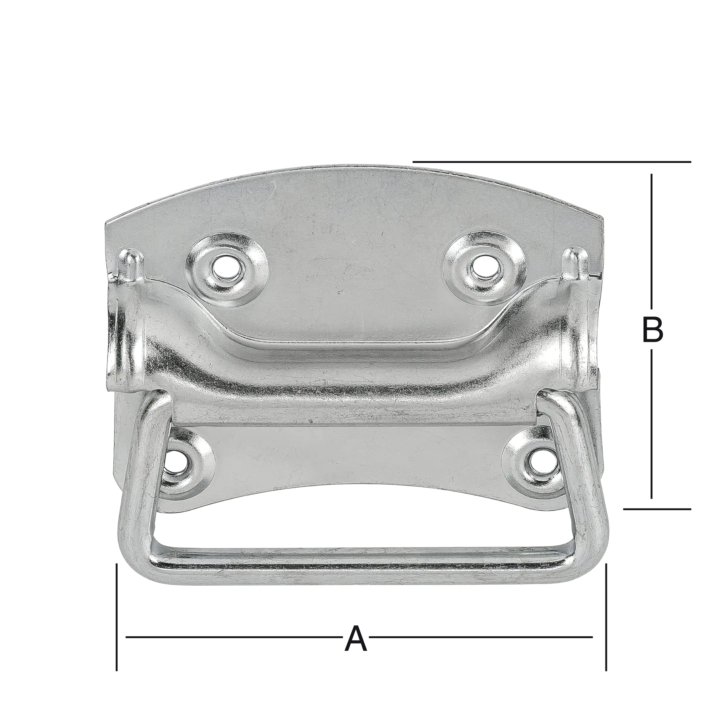 Vormann Kistengriffe verzinkt 100 x 80 mm