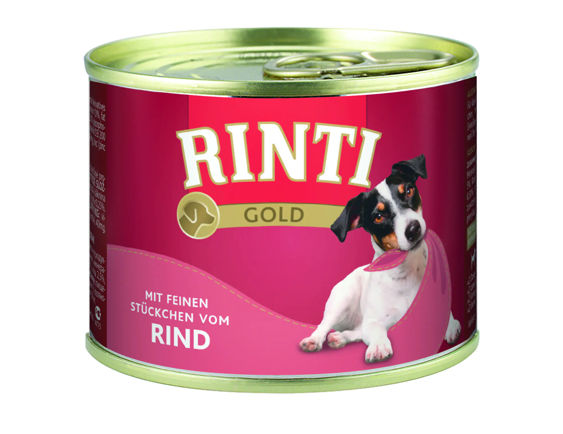 Rinti Gold Hundenassfutter Adult 185 g Rind  Rinti Gold Hundenassfutter Adult 185 g Rind