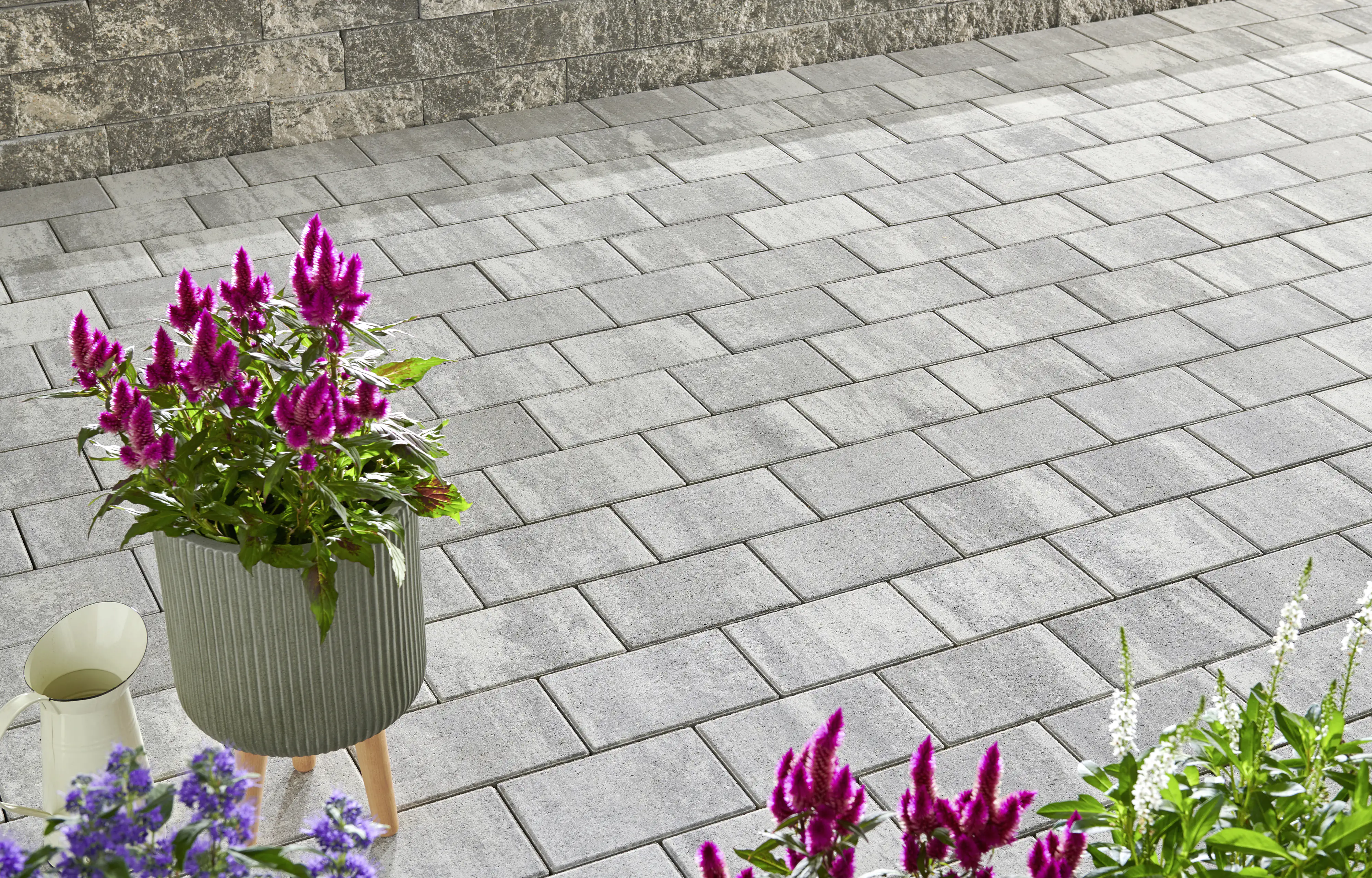Primaster Pflaster San Marino 24 x 16 x 8 cm grau-alpin Primaster Pflaster San Marino 24 x 16 x 8 cm grau-alpin