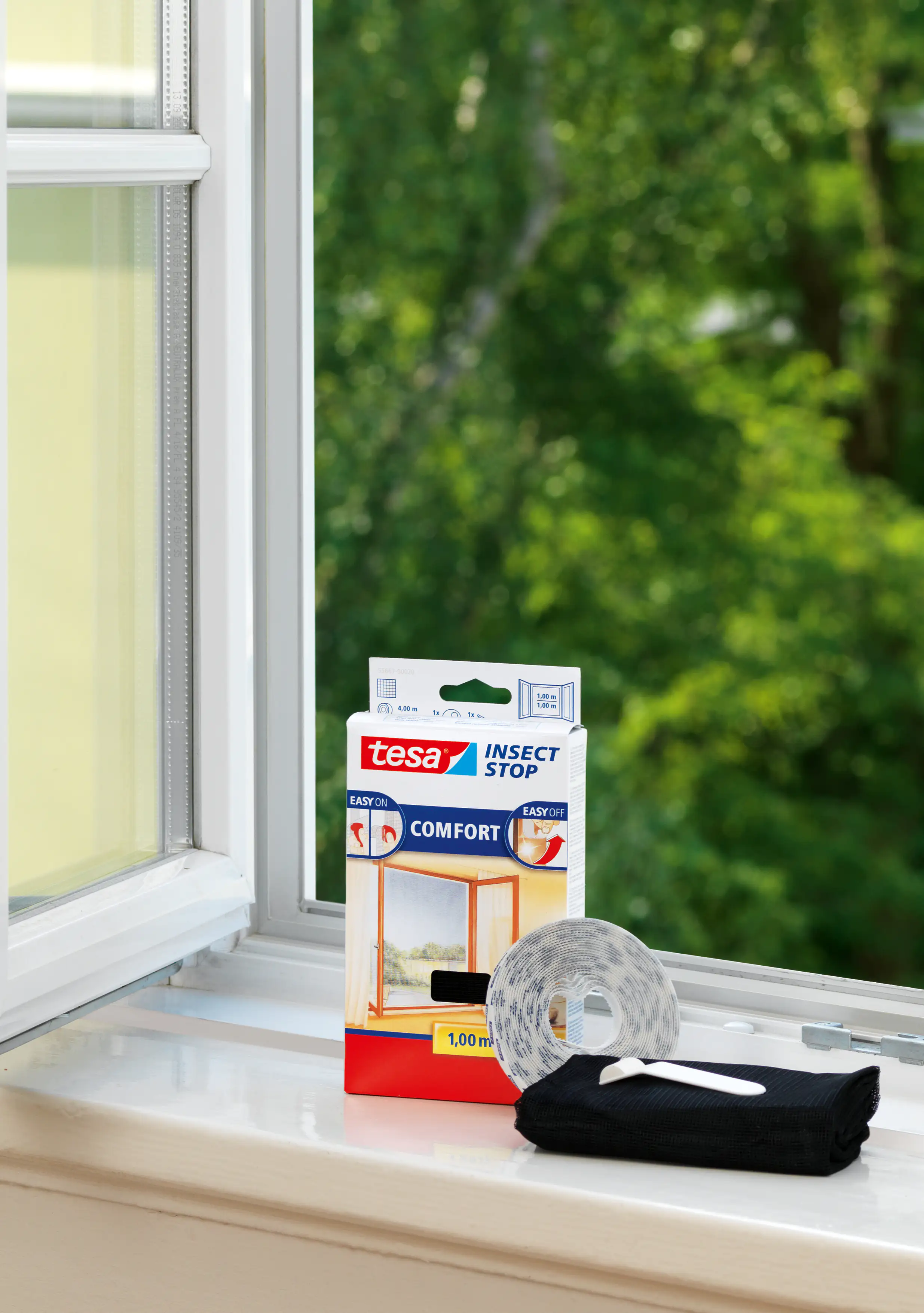 tesa Klettband-Ersatzrolle COMFORT für Fliegengitter 5,60 m tesa Klettband-Ersatzrolle COMFORT für Fliegengitter 5,60 m