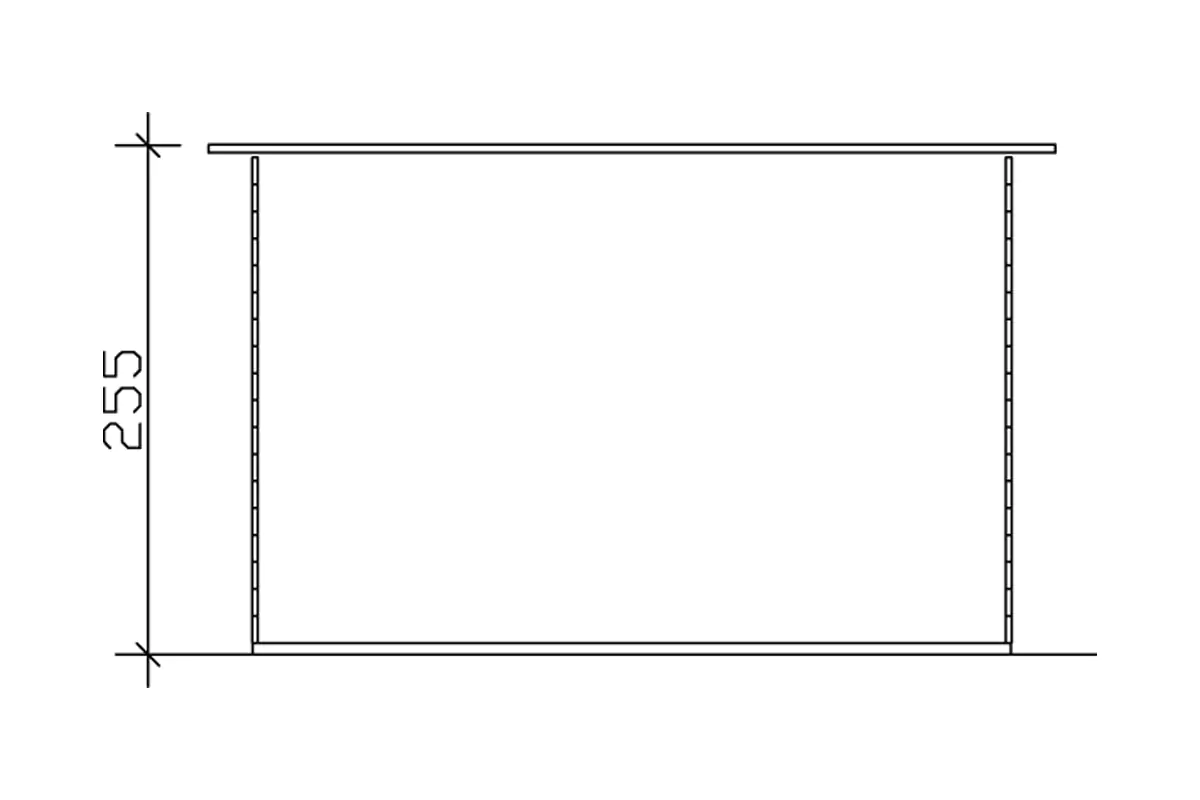 4018211028139_4 SKAN HOLZ Gartenhaus Breda 380 x 300 cm schiefergrau mit Fußboden
