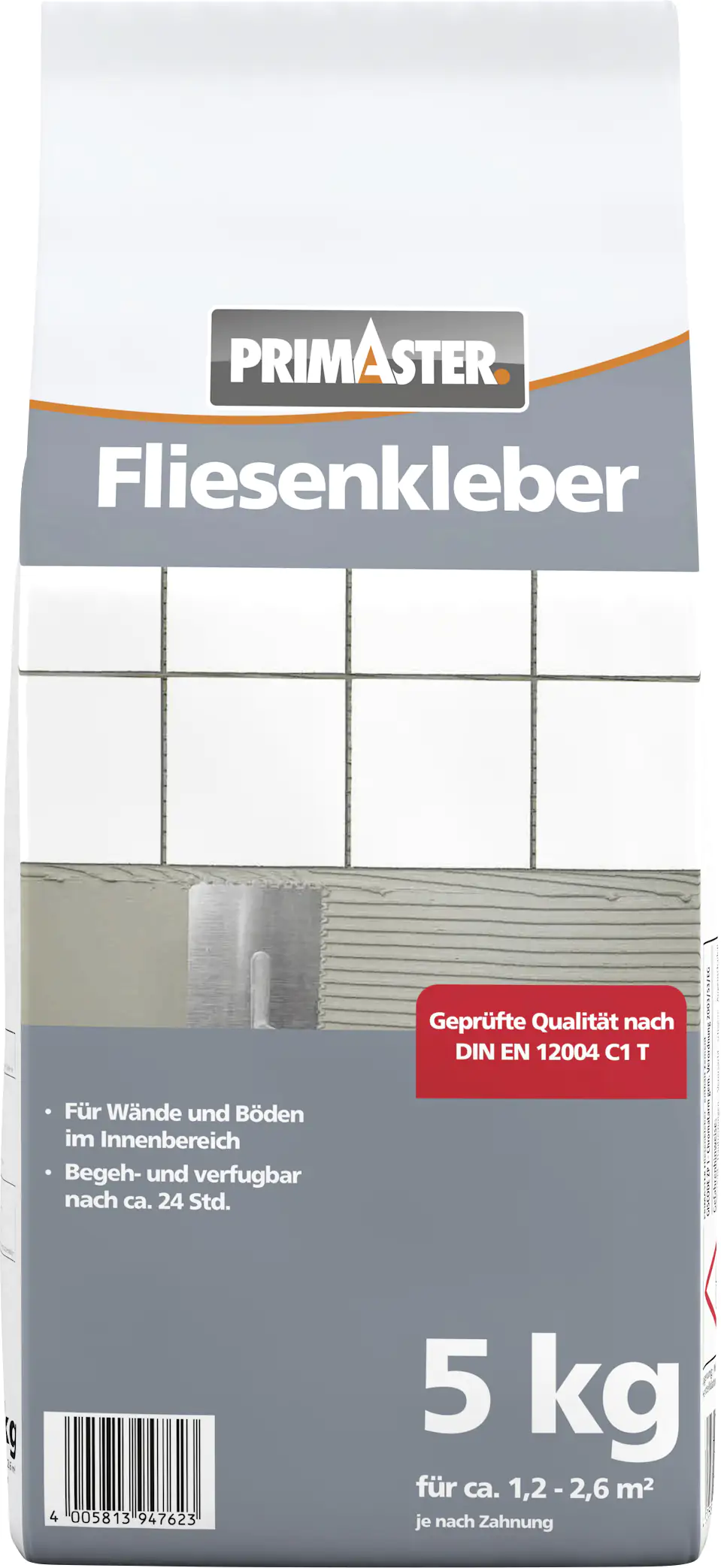 Primaster Fliesenkleber 5 kg Produktbild: Primaster Fliesenkleber 5 kg