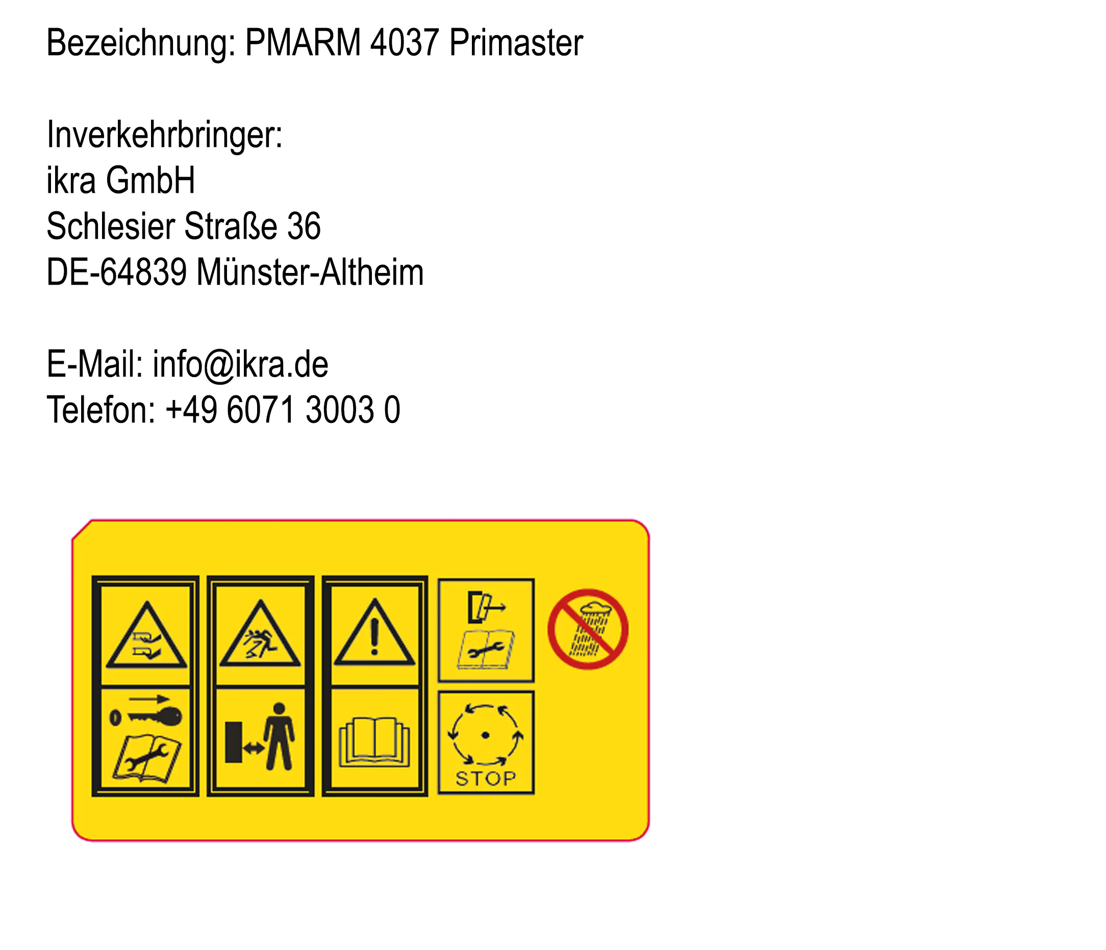 Primaster Akku-Rasenmäher PMARM 4037 inkl. 2 Akkus und Ladegerät