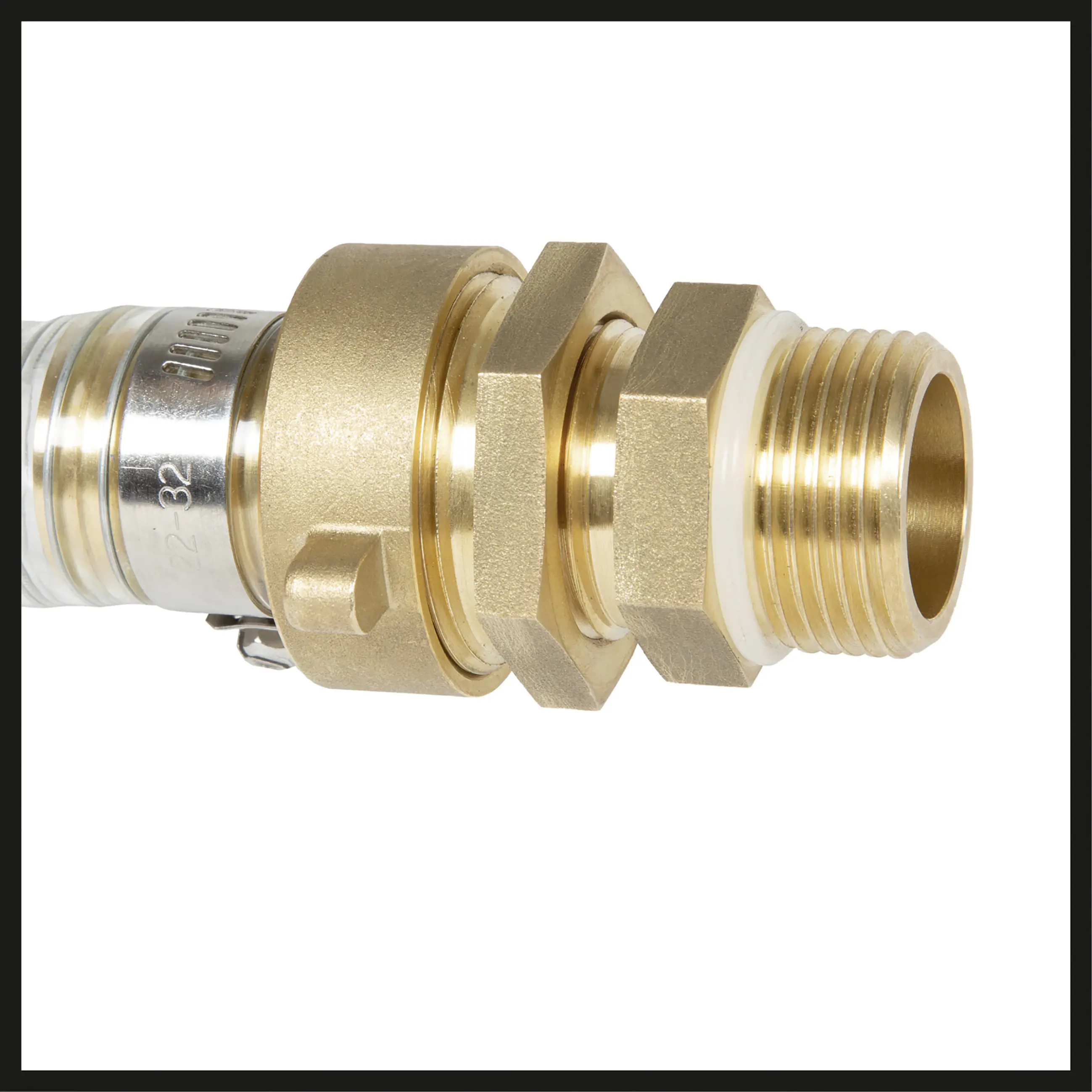 Einhell Saugschlauch 7 m für Pumpe Messing