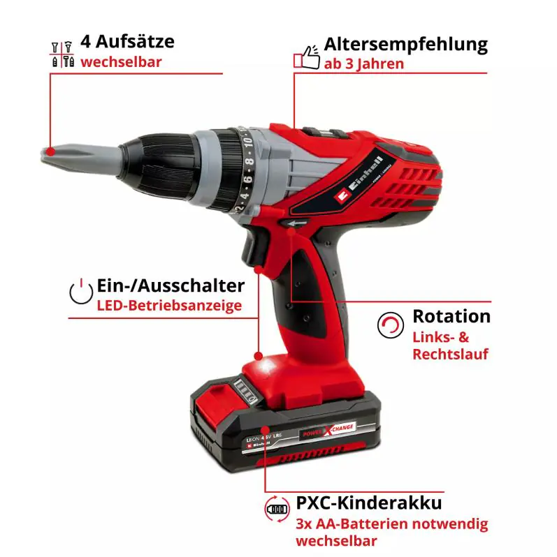 Einhell Kids Kinder-Akkuschrauber