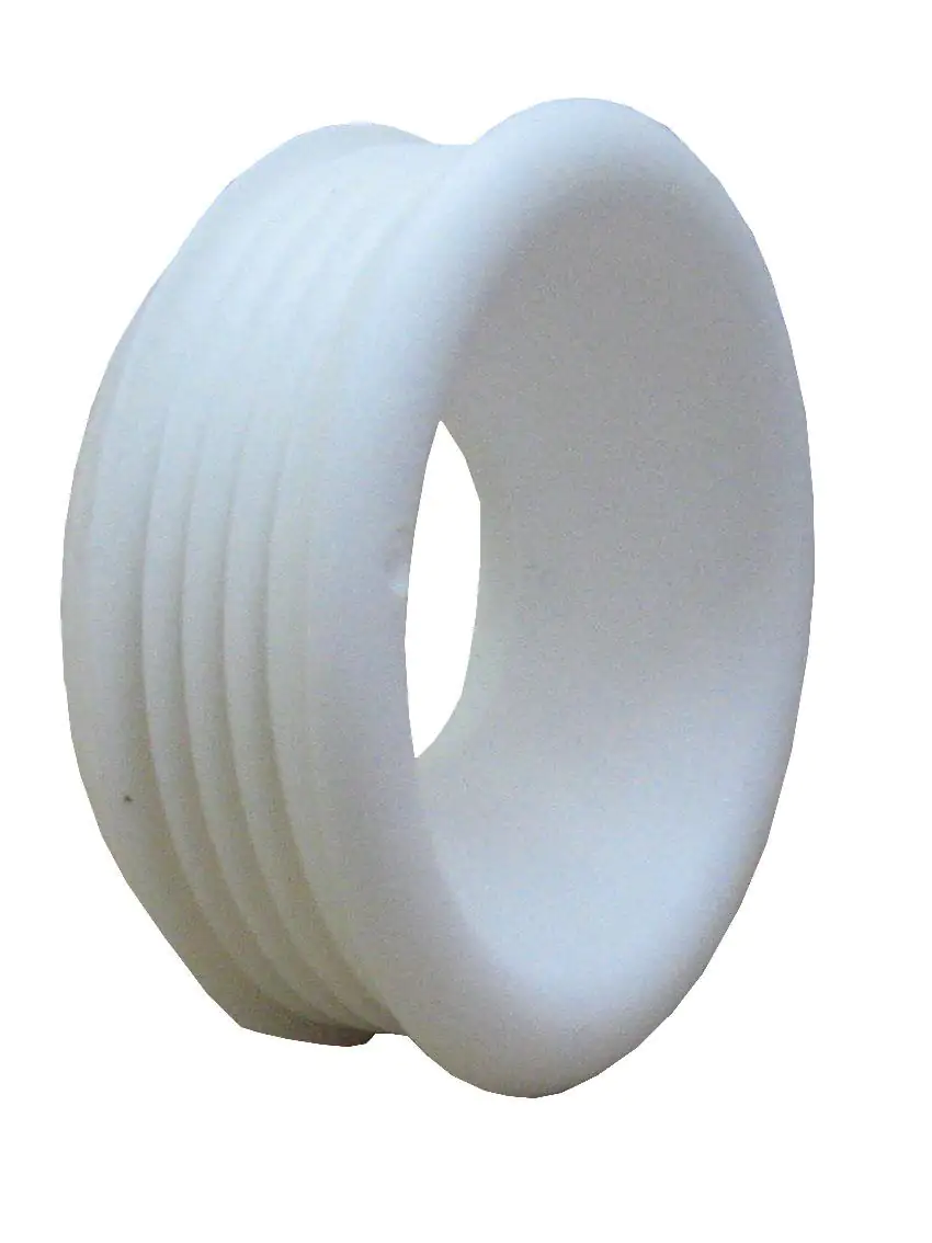 Spülrohrverbinder Gummi, weiß