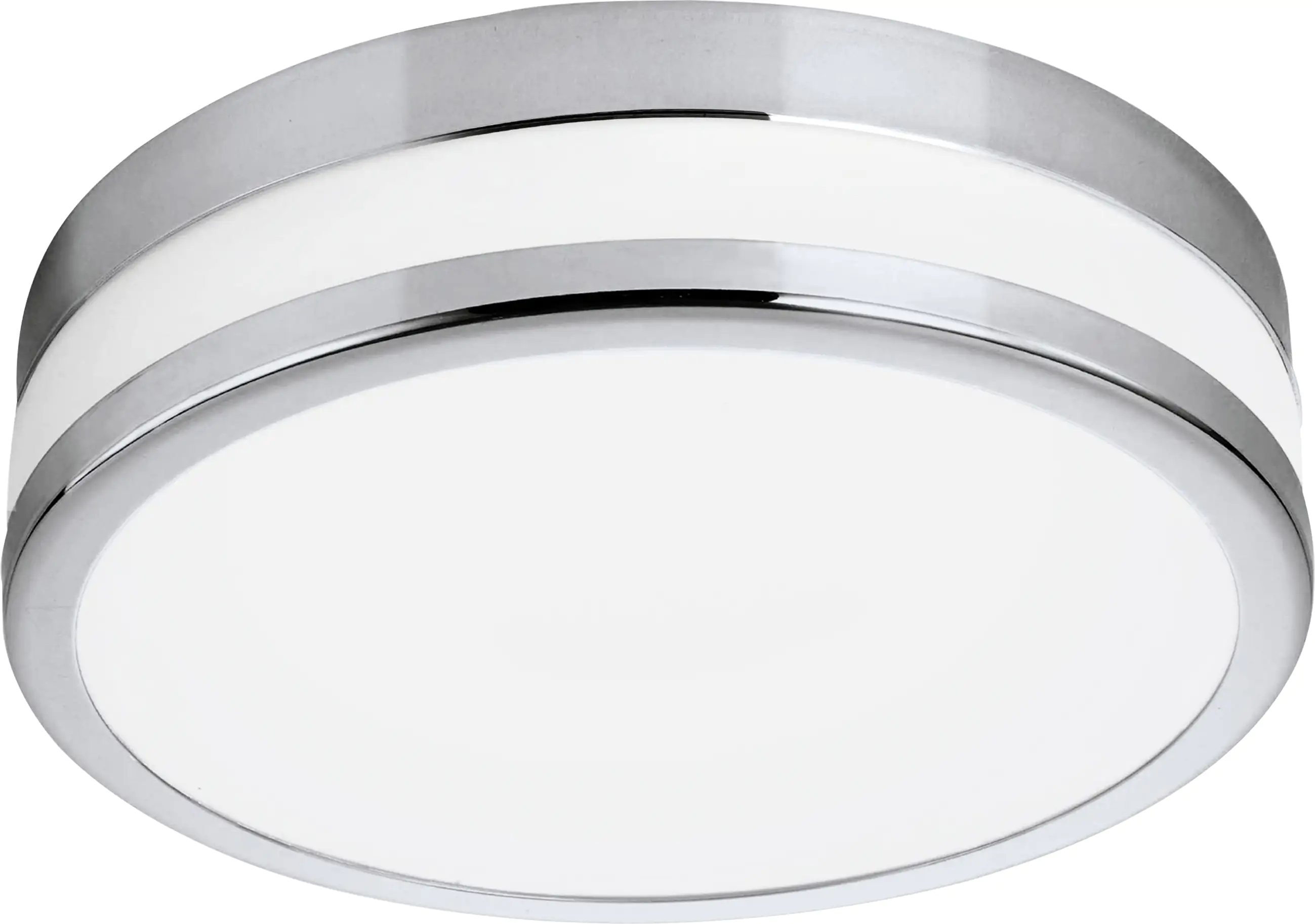 Eglo LED Badezimmer Lampe Palermo chrom weiß 30 cm Eglo LED Badezimmer Lampe Palermo chrom weiß 30 cm