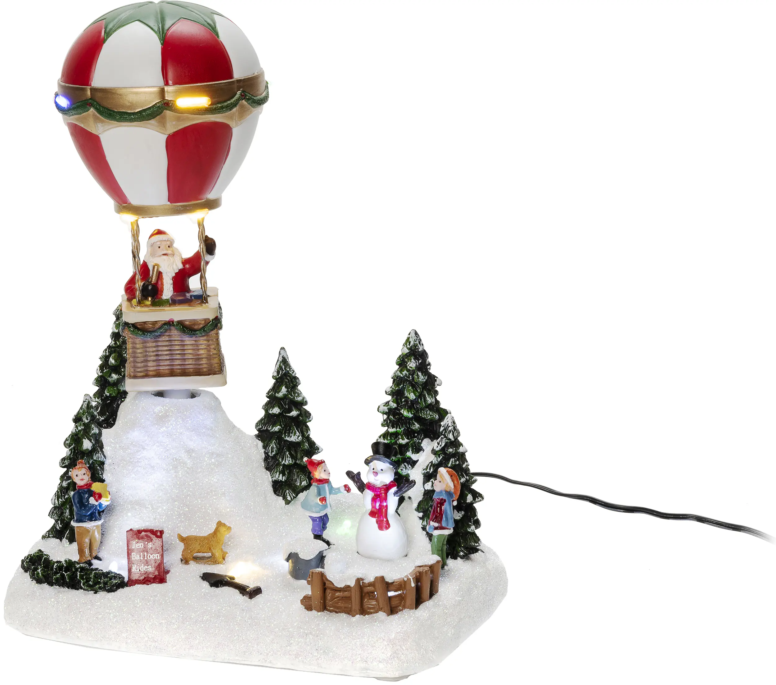 Konstsmide LED Heissluftballon mit Musik 20 x 13 x 24 cm