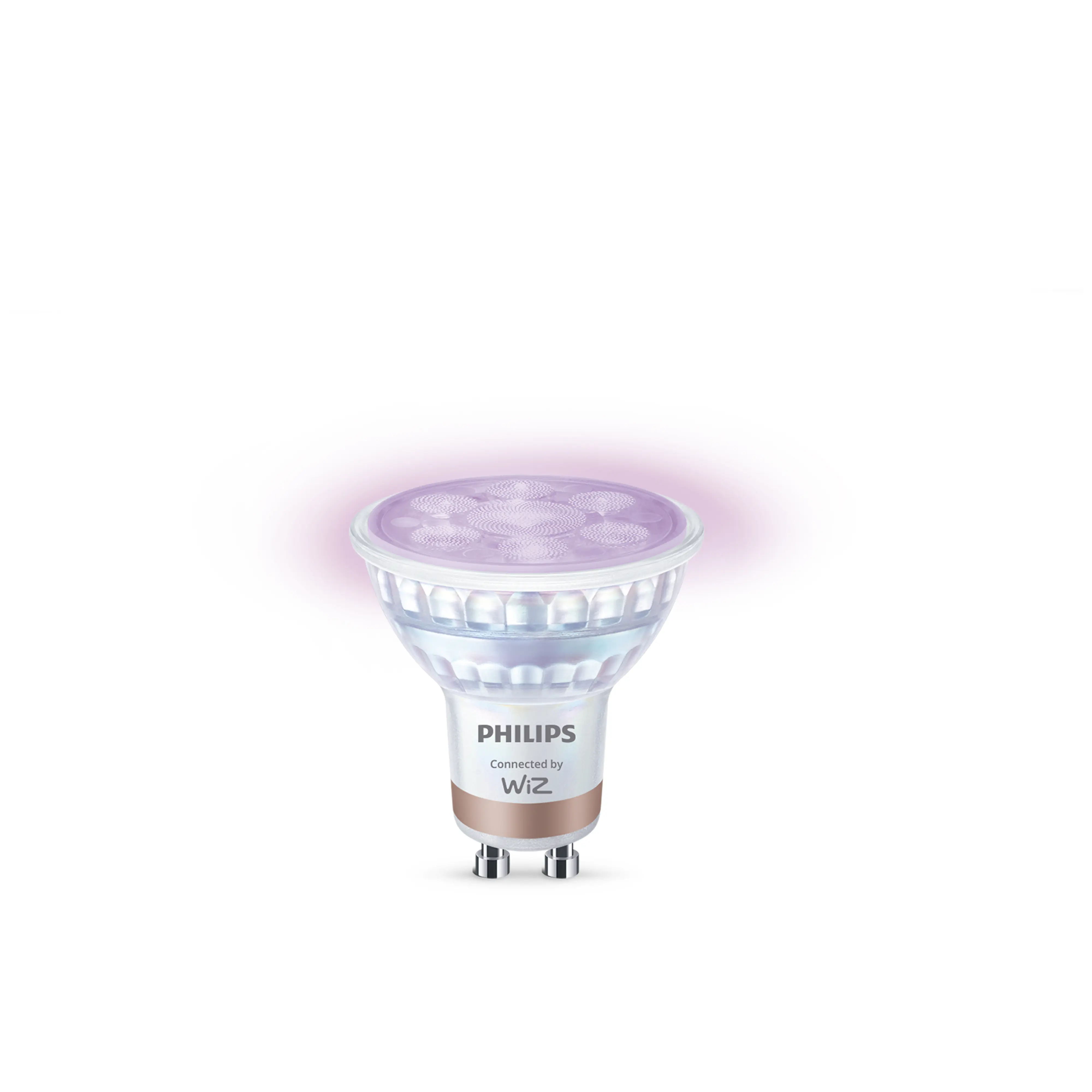 Philips LED Leuchtmittel GU10 4,7W 345lm 2200-6500K RGB