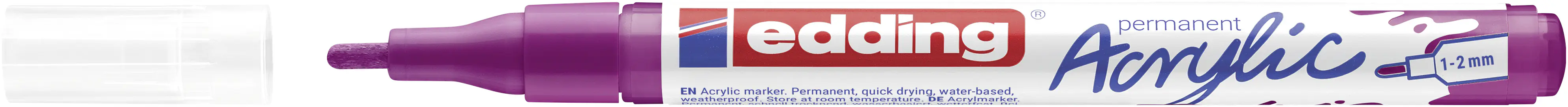 edding 5300 Acrylmarker fein beere: 1 - 2 mm