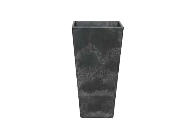 Artstone Vase Ella 26 x 26 x 49 cm schwarz Artstone Vase Ella 26 x 26 x 49 cm schwarz
