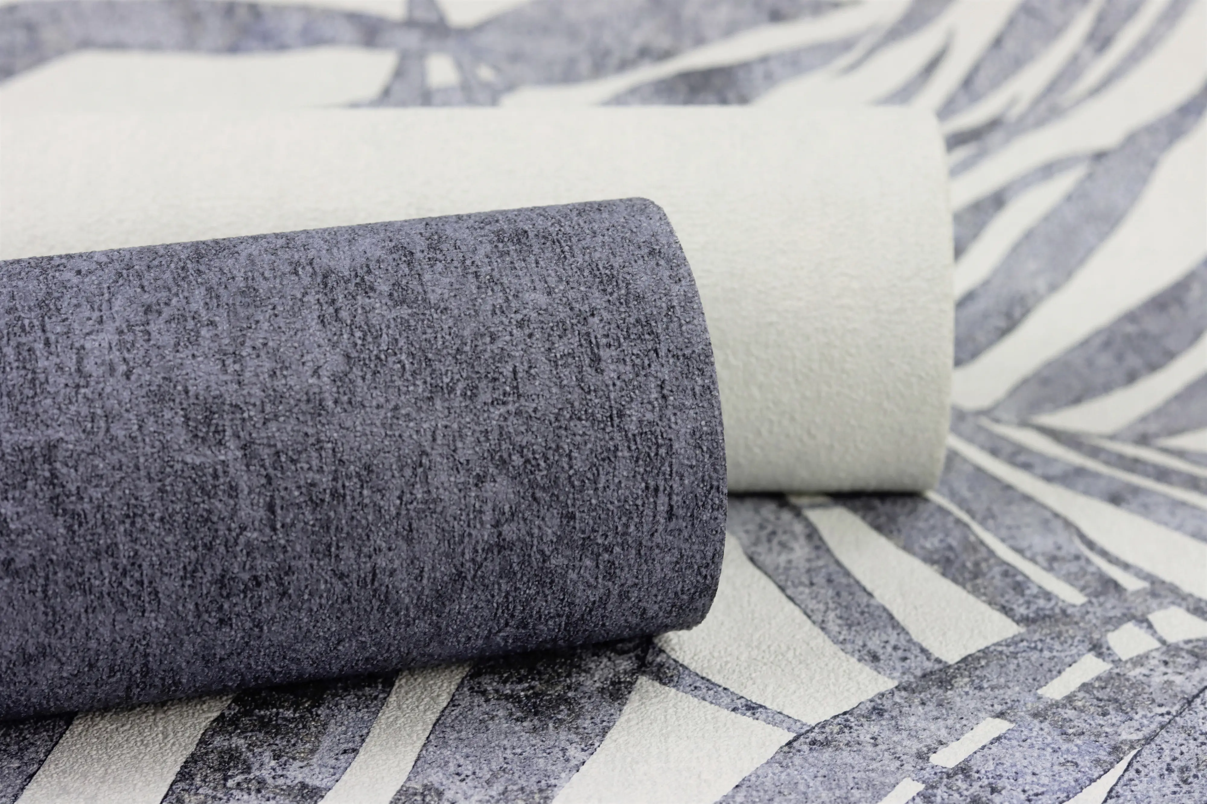 Rasch Vliestapete 617146 Linares uni blau 10,05 x 0,53 m