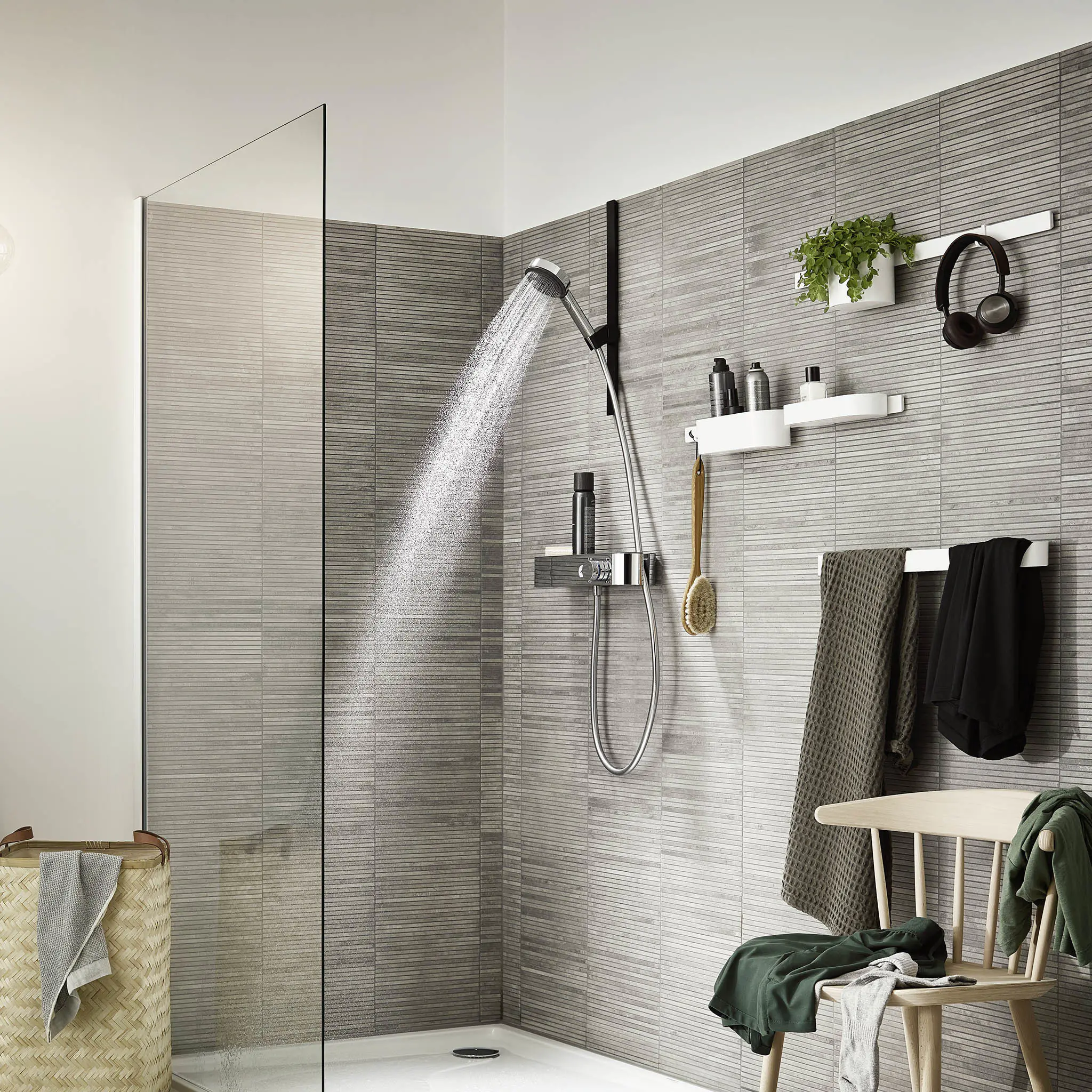 Hansgrohe Handbrause 1 Strahlart Pulsify S EcoSmart+ chrom