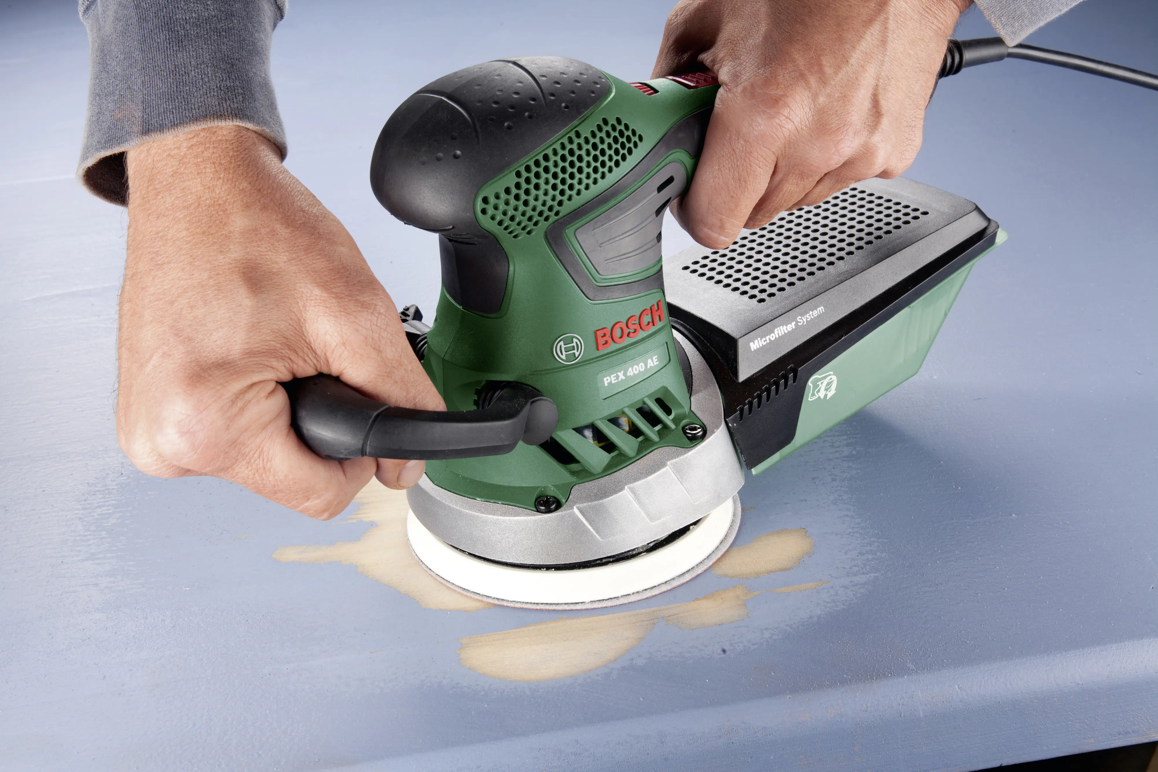 Bosch Exzenterschleifer PEX 400 AE 370 W, Ø 125 mm