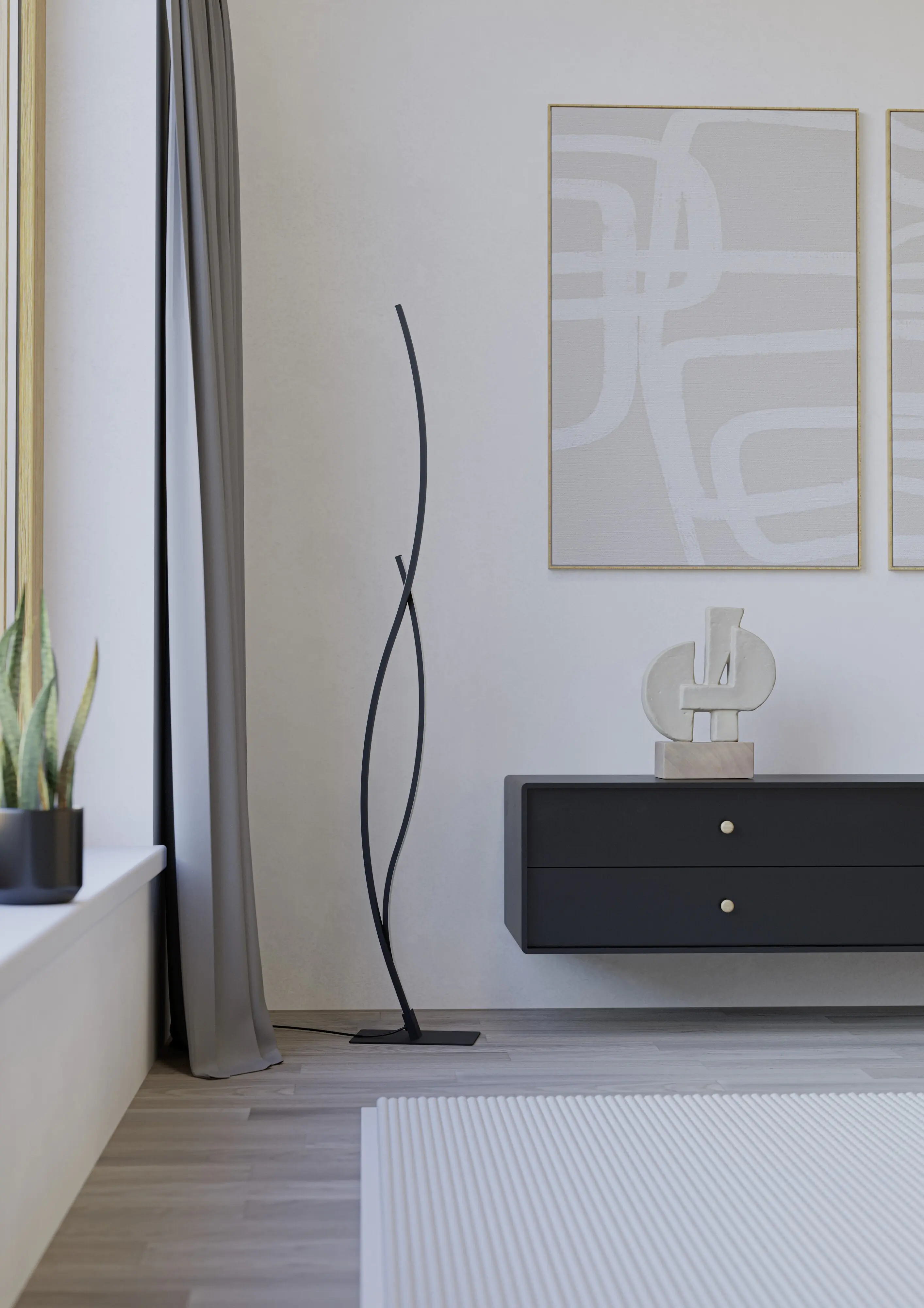 Eglo LED Stehleuchte Grisolia 20W, 2500 lm, 3000K, warmweiß, weiß Eglo LED Stehleuchte Grisolia 20W, 2500 lm, 3000K, warmweiß, weiß