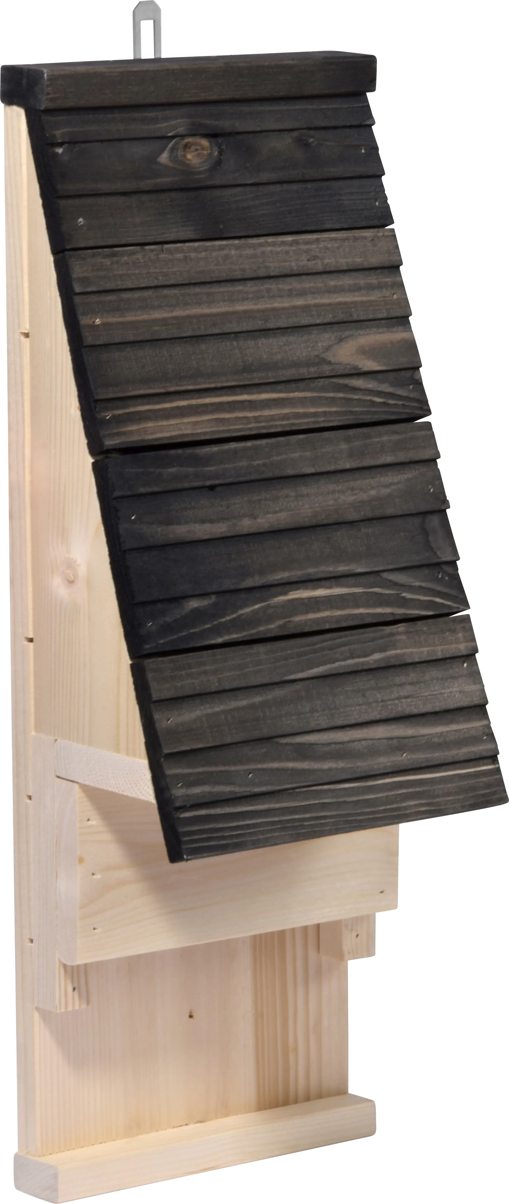 Dobar Fledermauskasten 19,5 x 14 x 53,3 cm schwarz Dobar Fledermauskasten 19,5 x 14 x 53,3 cm schwarz