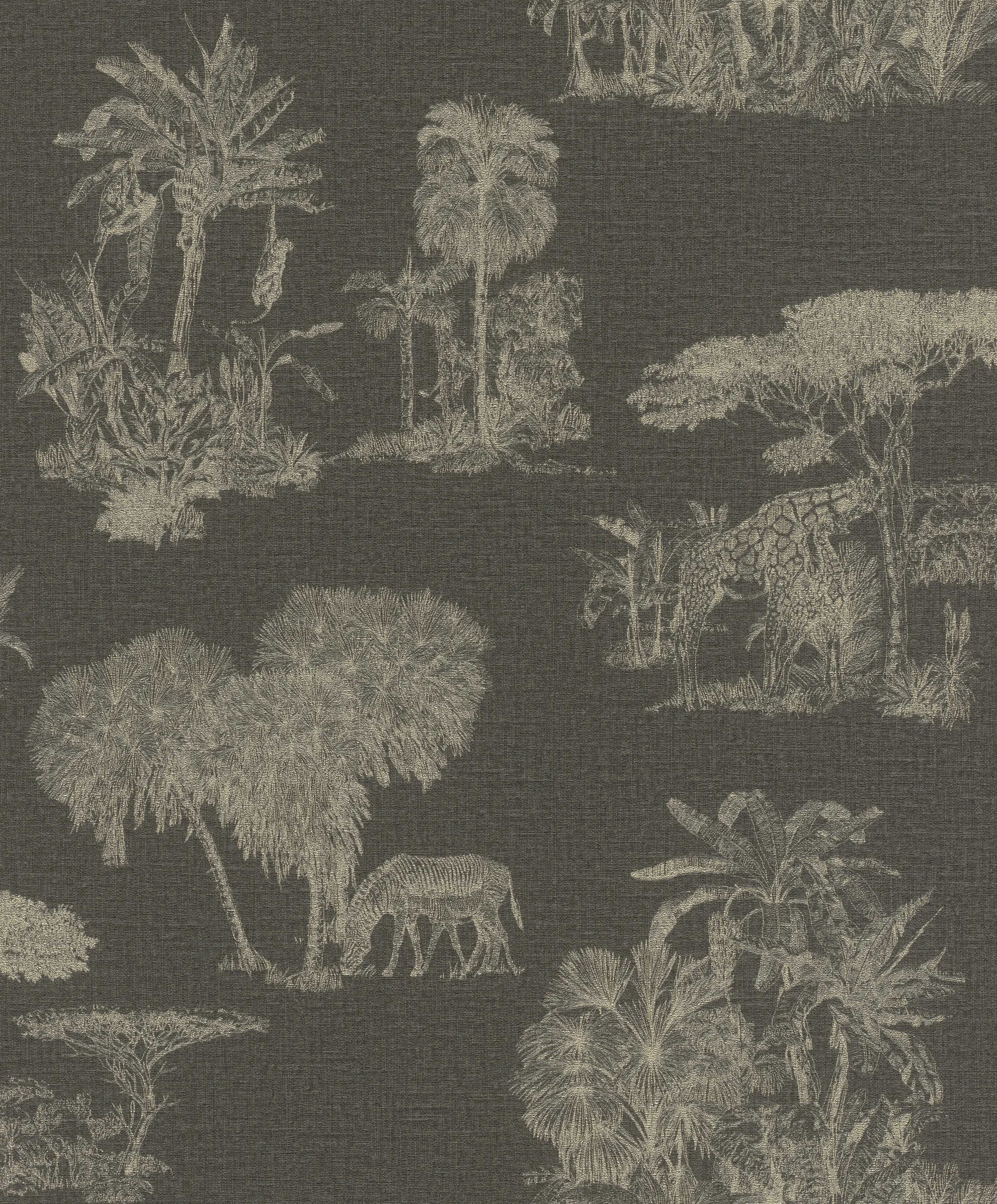 Rasch Vliestapete 555035 Gold-Mattgold Muster & Motive 10,05 m x 0,53 m