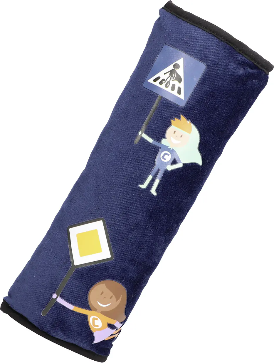 Cartrend Kids Gurtkissen blau