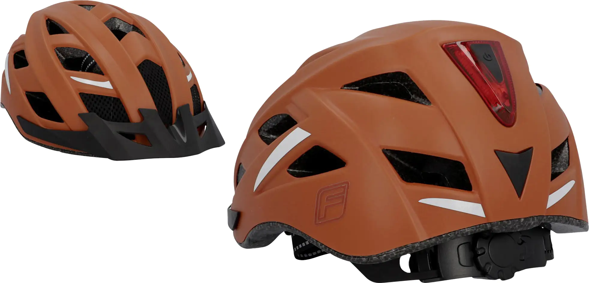 Fischer Fahrradhelm Urban Plus Miami S/M orange matt