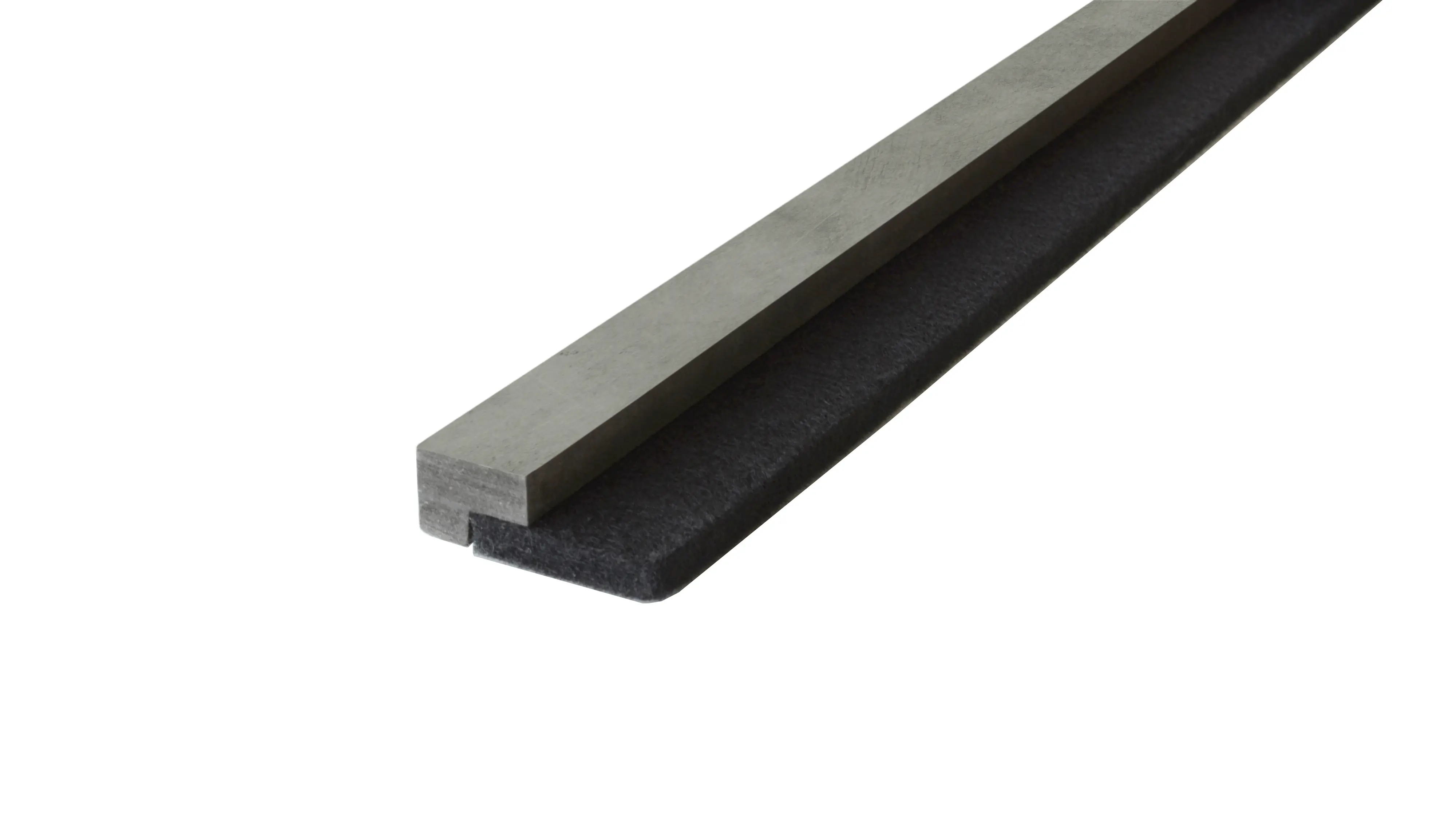 Neuhofer Abschlussleiste für Akustikpaneele 275 x 5,3 x 1,8 cm beton Dekor 