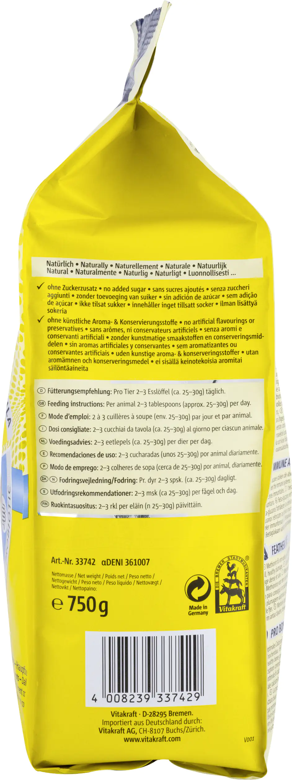 Vitakraft PRO VITA® 750 g