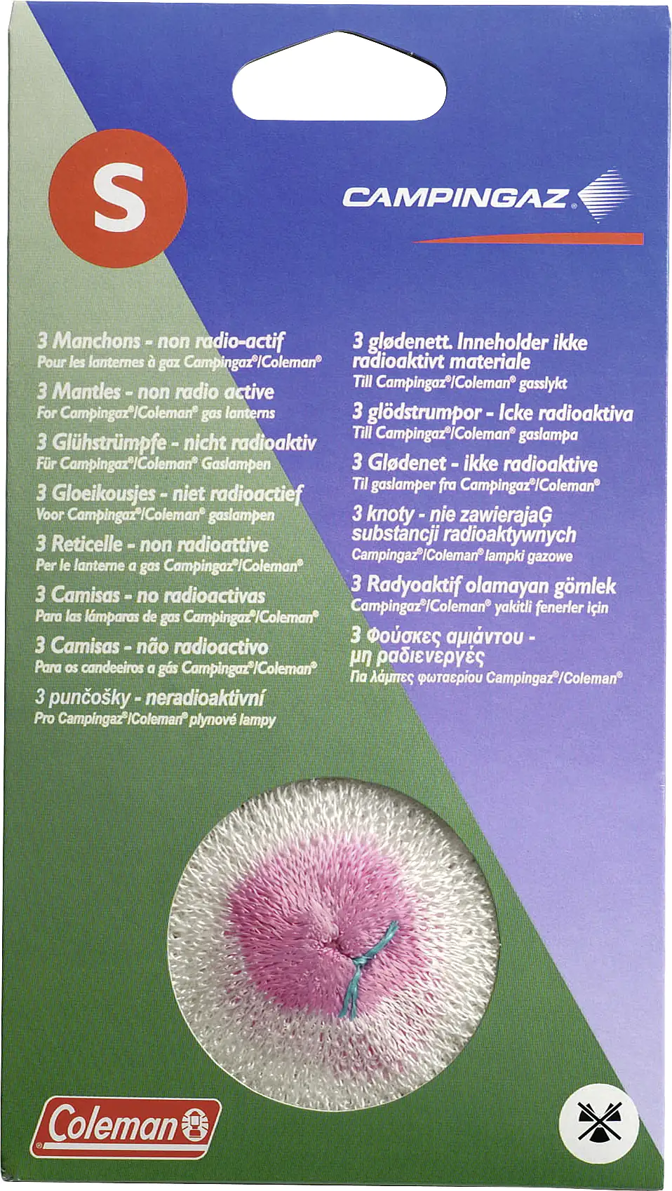 Campingaz Glühstrumpf Größe S 3-er Pack