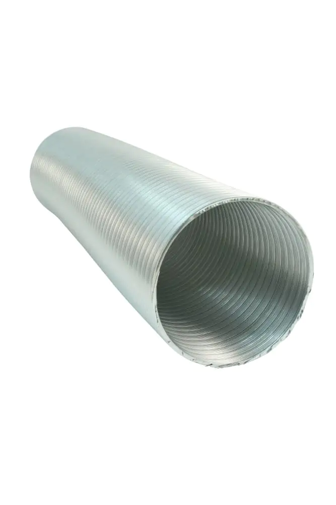 Marley Alu-Flexrohr Ø 100 mm außen 200 - 1000 mm silber Marley Alu-Flexrohr Ø 100 mm außen 200 - 1000 mm silber