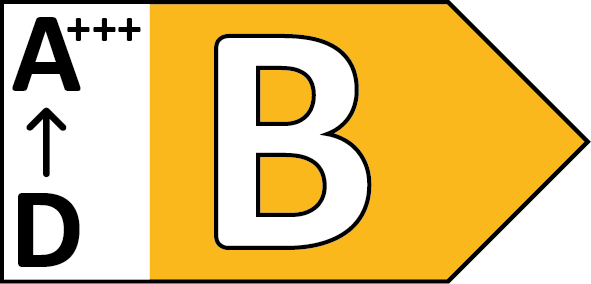 Energieeffizienzklasse: B
