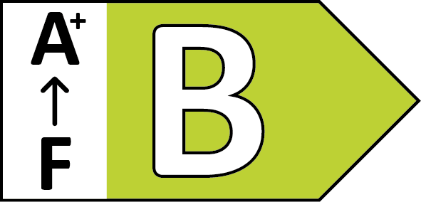 Energieeffizienzklasse: B