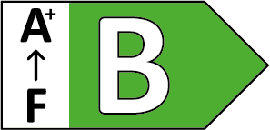 Energieeffizienzklasse: B