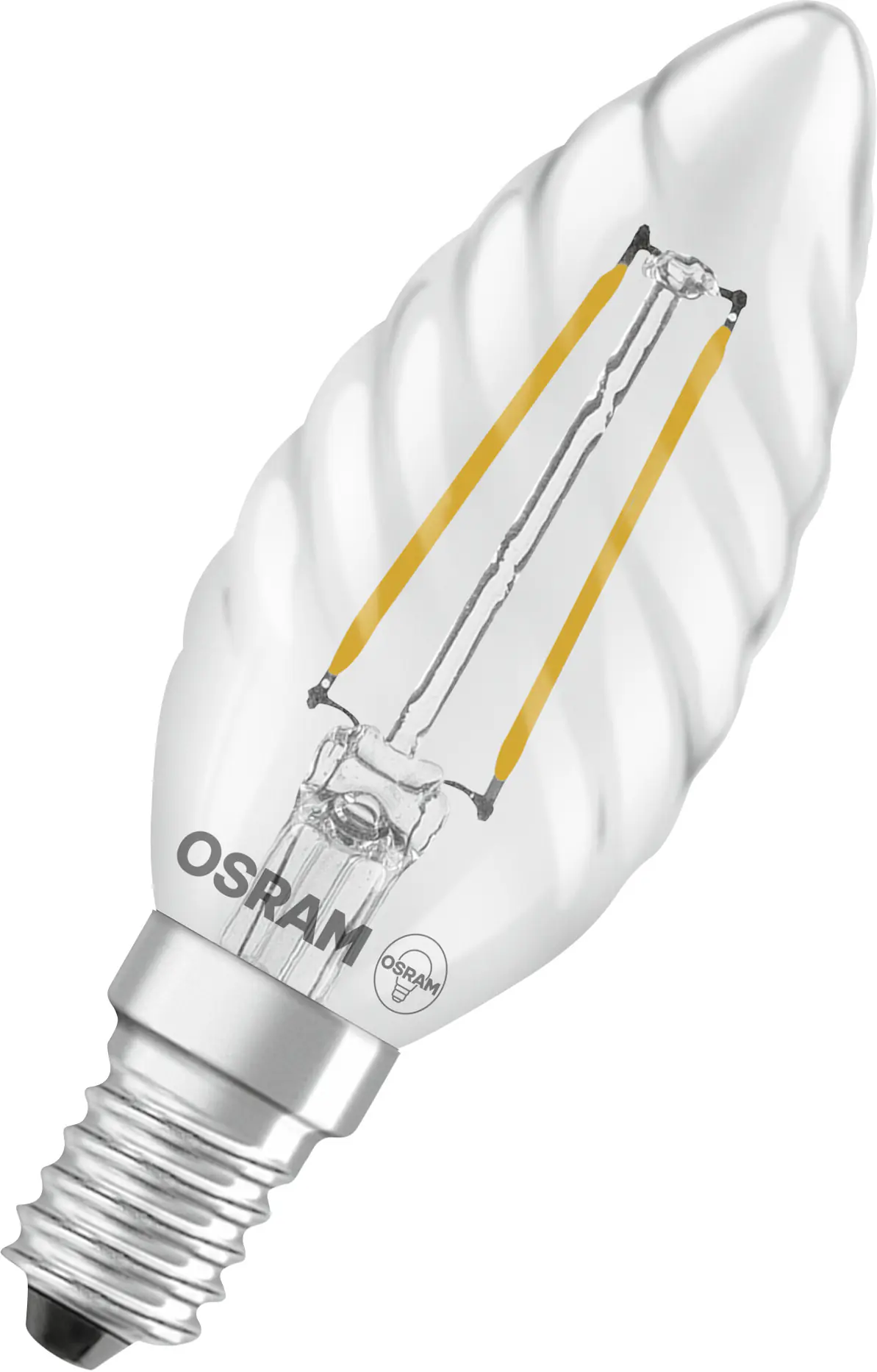Osram LED Leuchtmittel Star Classic 1,8W klar E14 warmweiß