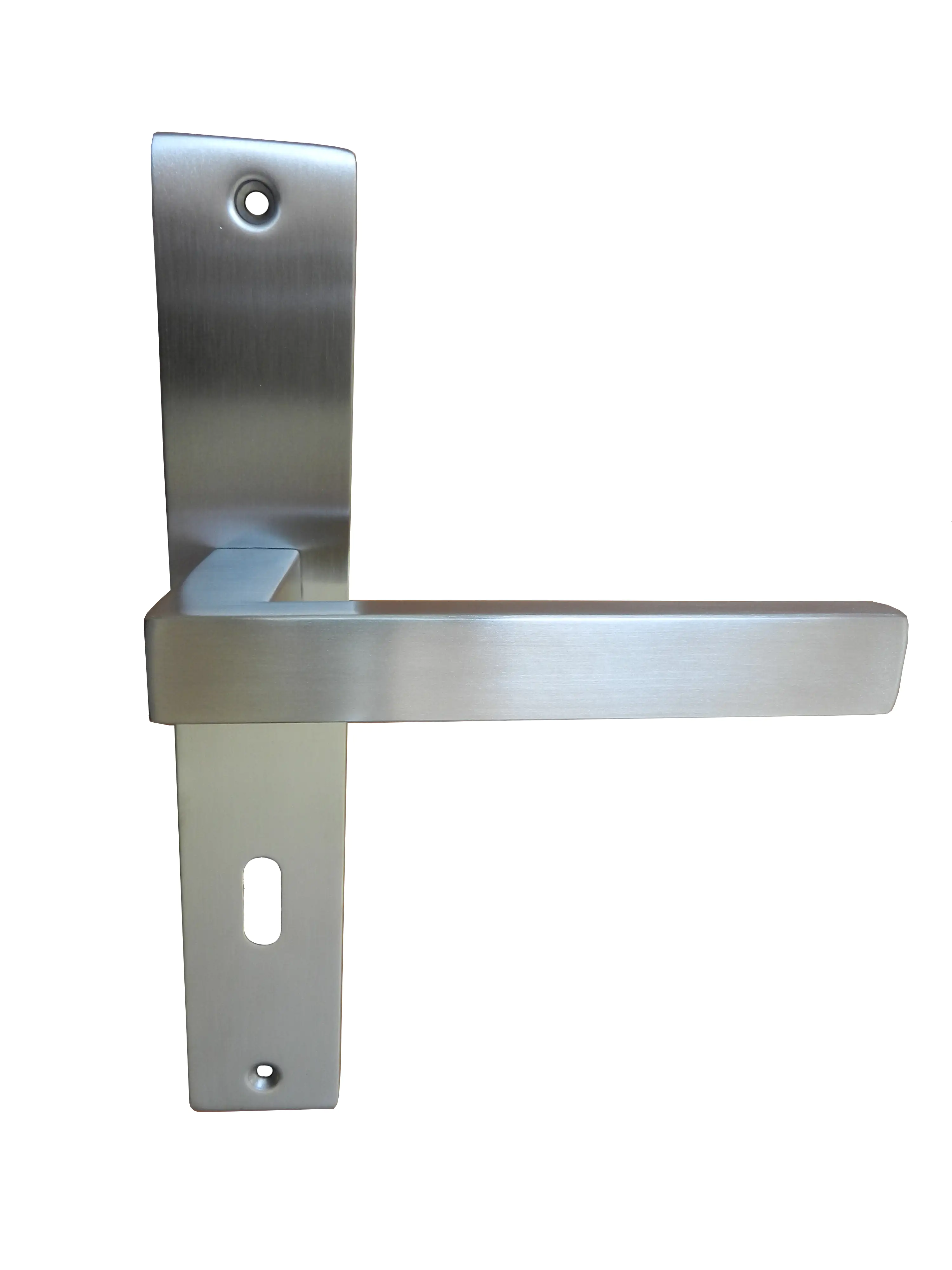 Primaster BB-Langschildgarnitur Edelstahl 23,5 x 4 cm eckiger Griff