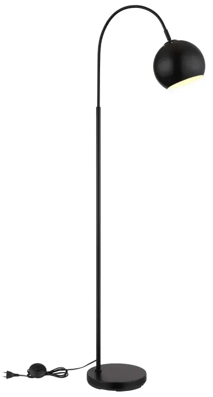 Globo Stehleuchte Benno 150 cm schwarz