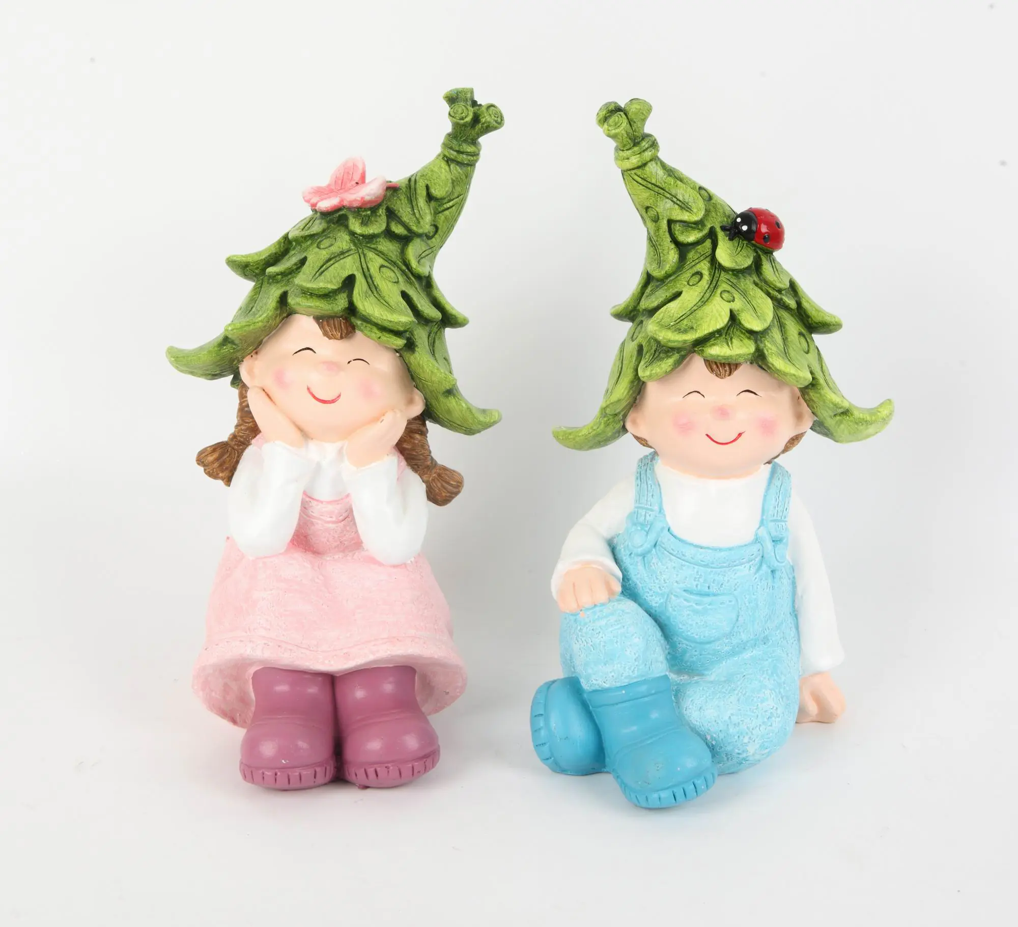 TrendLine Dekofigur Kind 24 x 13 cm 2-fach sortiert