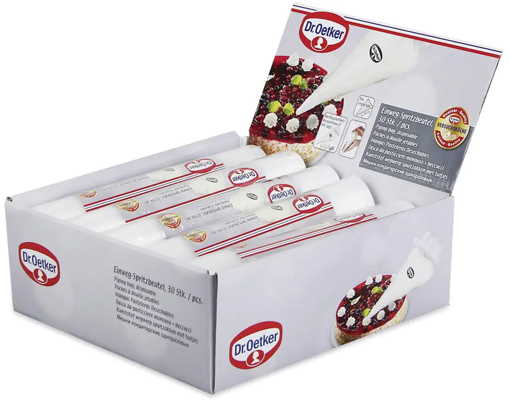 Dr. Oetker Einweg-Spritzbeutel Classic 30 Stück