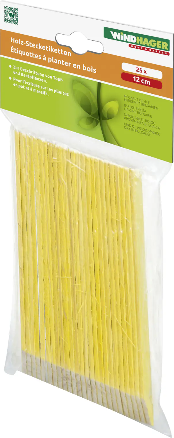 Windhager Stecketiketten aus Holz
