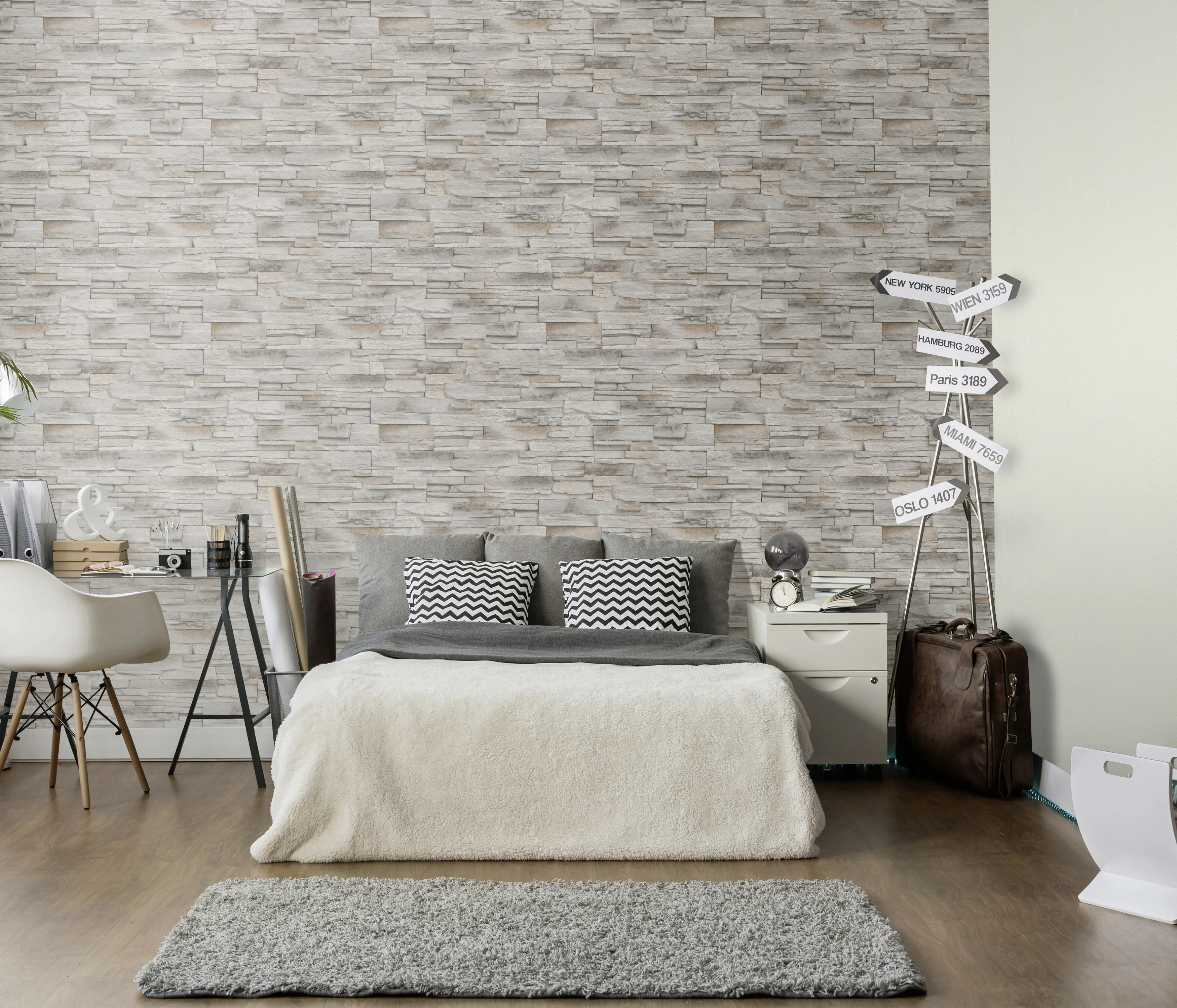 Erismann Vliestapete Stein beige 10,05 x 0,53 m Erismann Vliestapete Stein beige 10,05 x 0,53 m