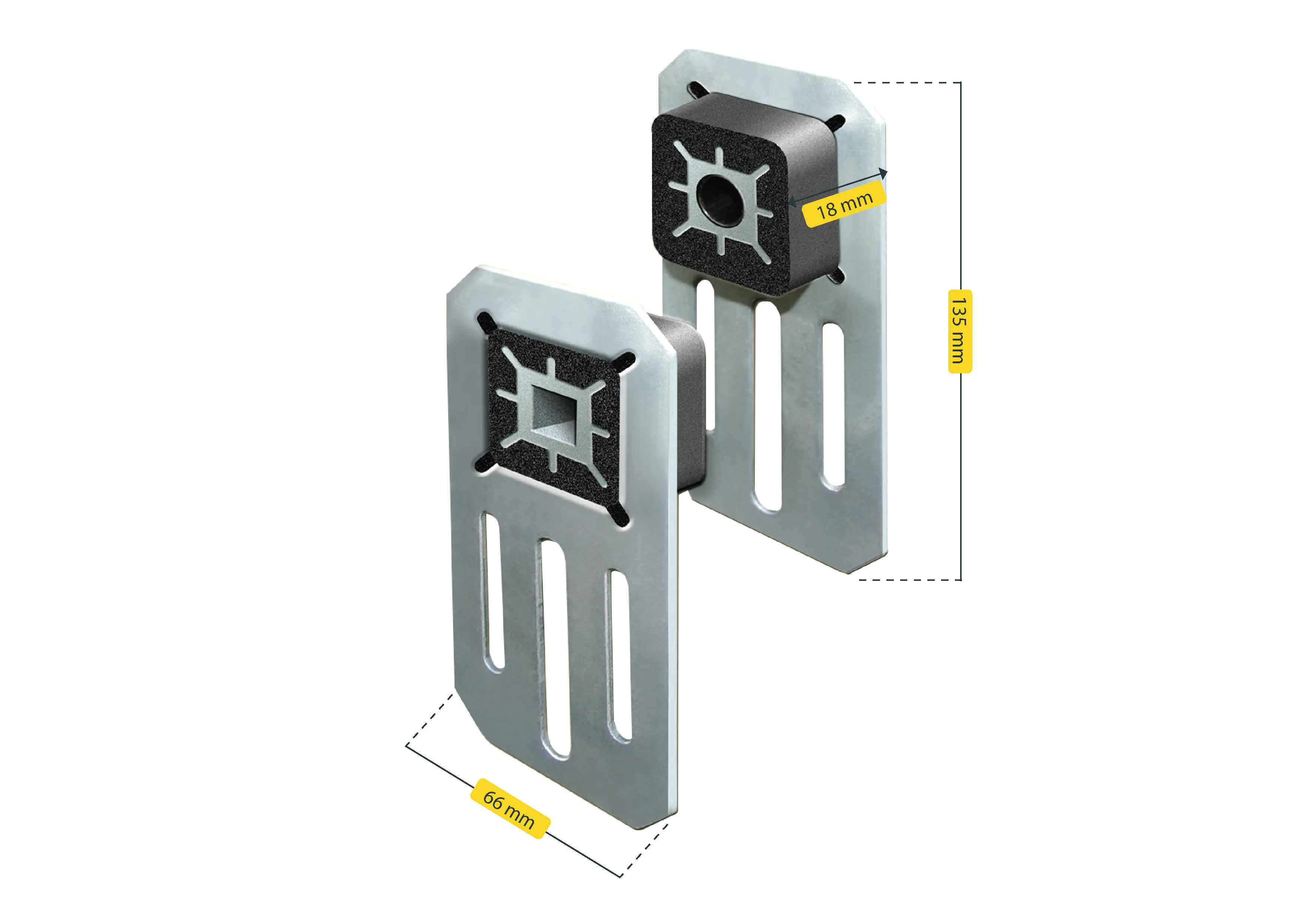 Schellenberg Wandlager Comfort für Rollladenmotoren geräuscharm