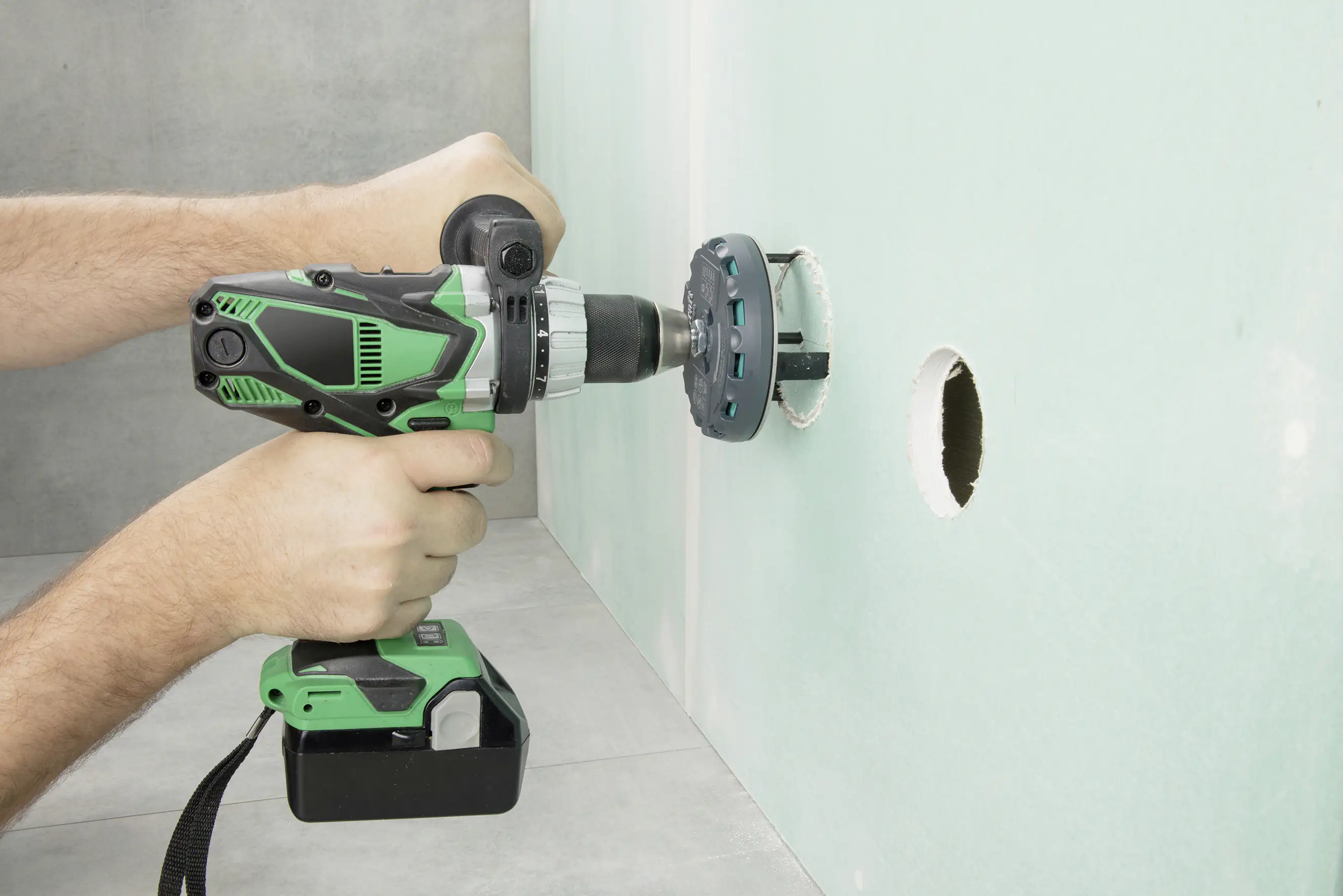 Wolfcraft Lochsäge verstellbar Ø 40-90 mm