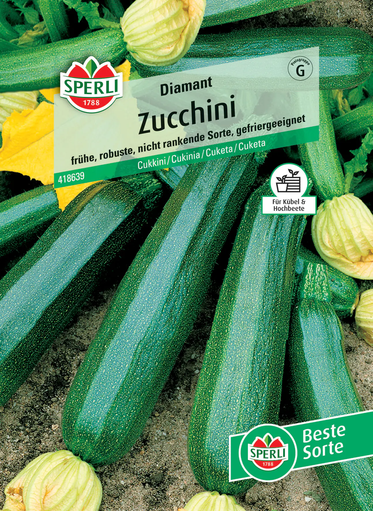 Sperli Zucchini Diamant F1