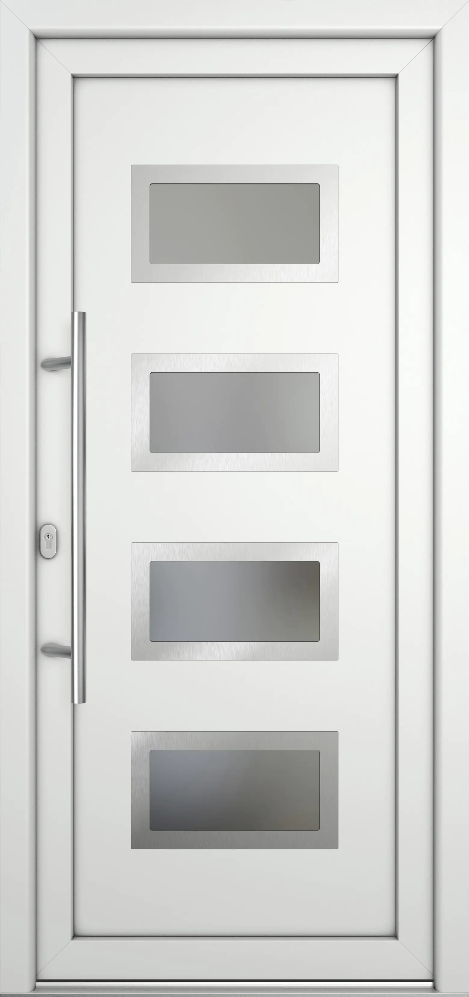 Meeth Haustür Signum Pro PVC Modell 92 88 x 208 cm DIN Links weiß Meeth Haustür Signum Pro PVC Modell 92 88 x 208 cm DIN Links weiß