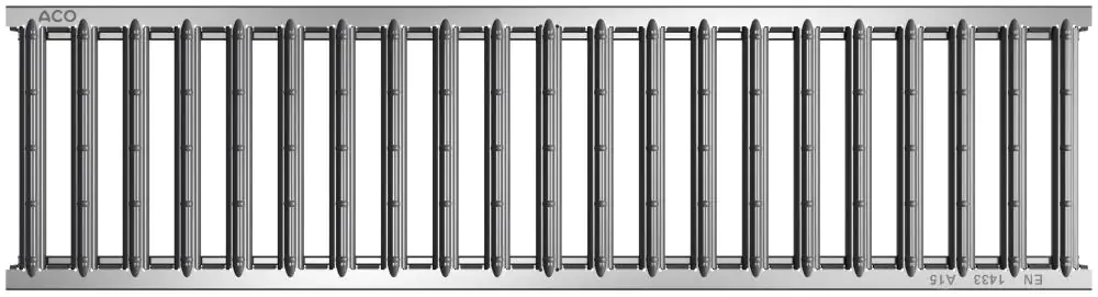 ACO Stegrost Galaline 0,5 m silber