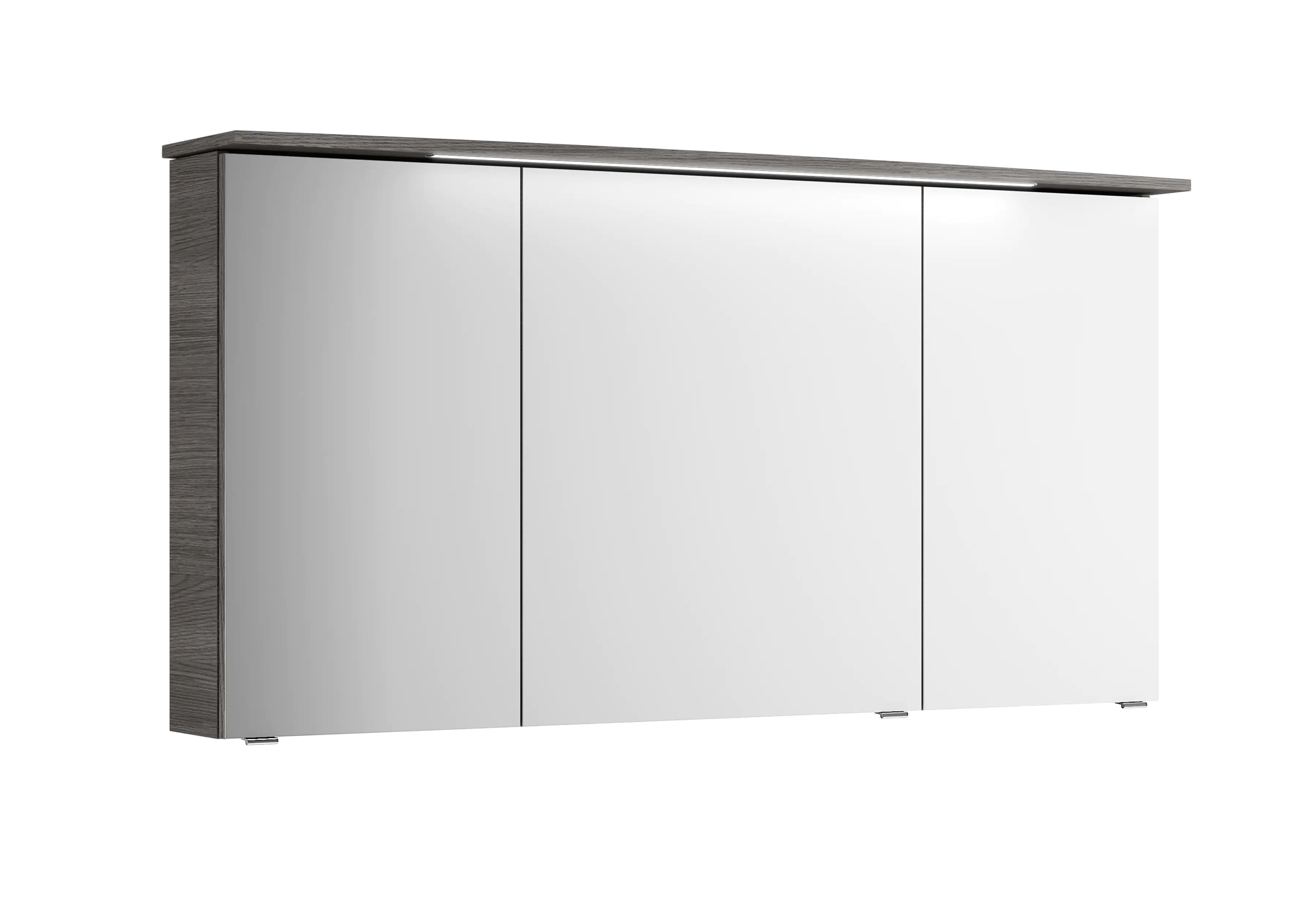 Pelipal Spiegelschrank Fokus 4010 Graphit Struktur quer, Breite 1420 mm