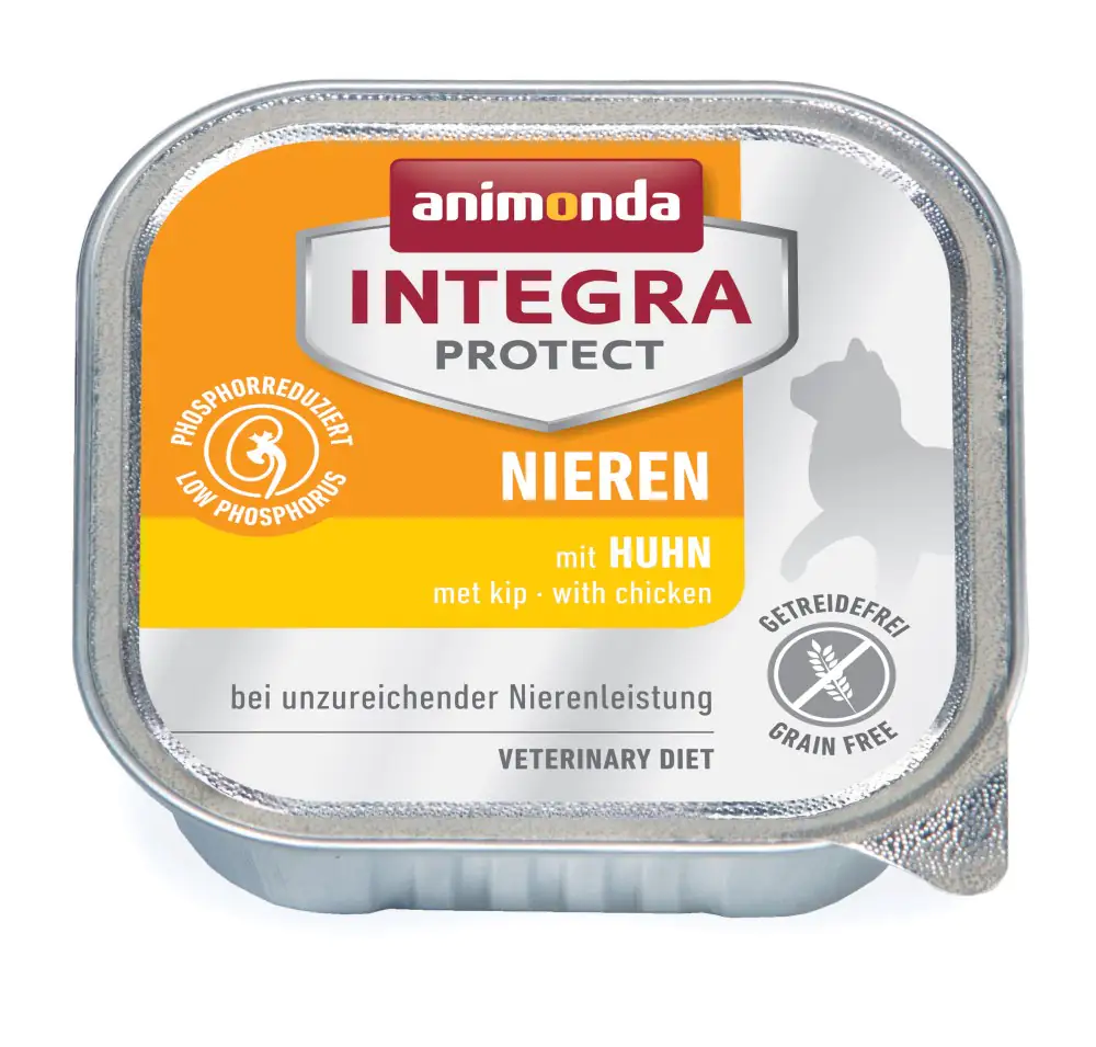 Animonda Integra Protect Nieren Adult Huhn Katzenfutter 100 g