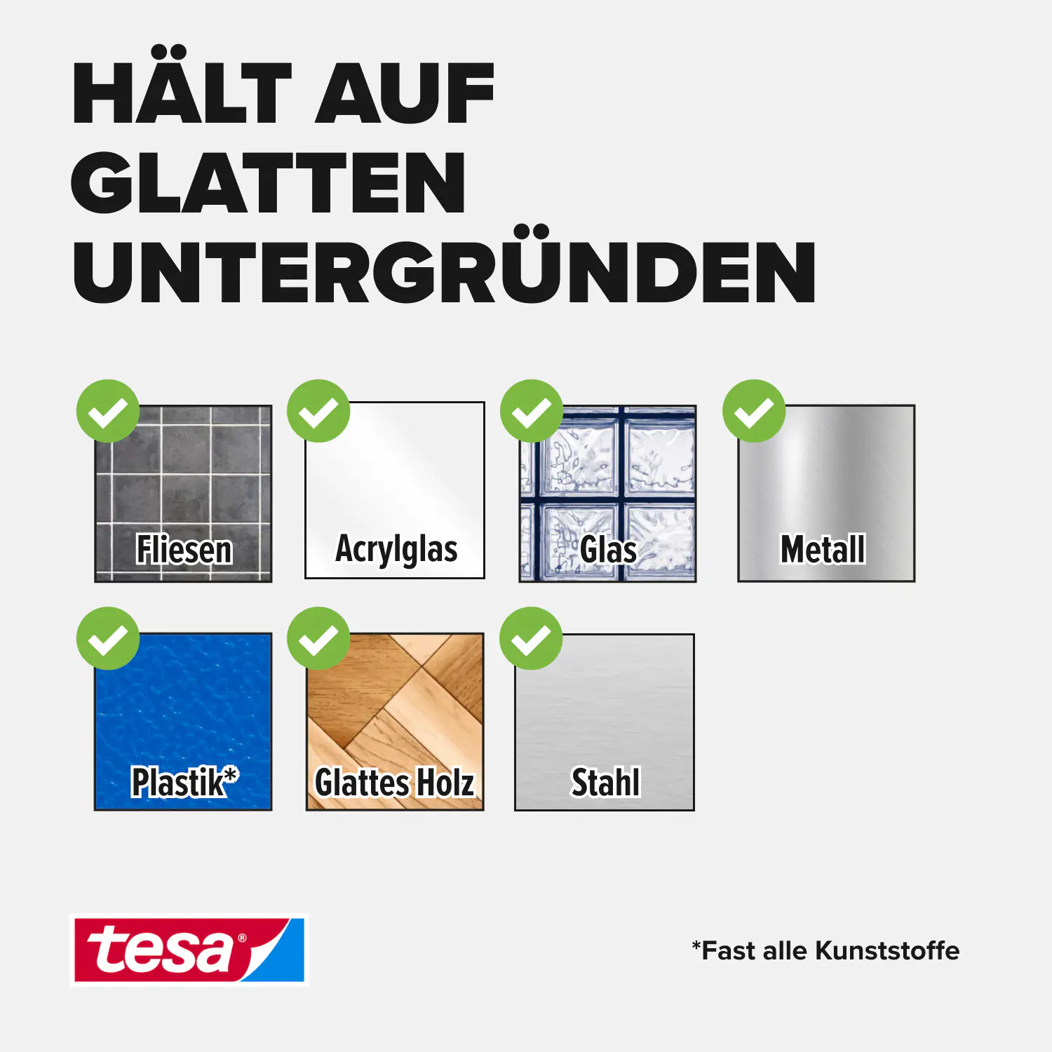 tesa Klebenagel Traglast 2 kg, 2 Stück