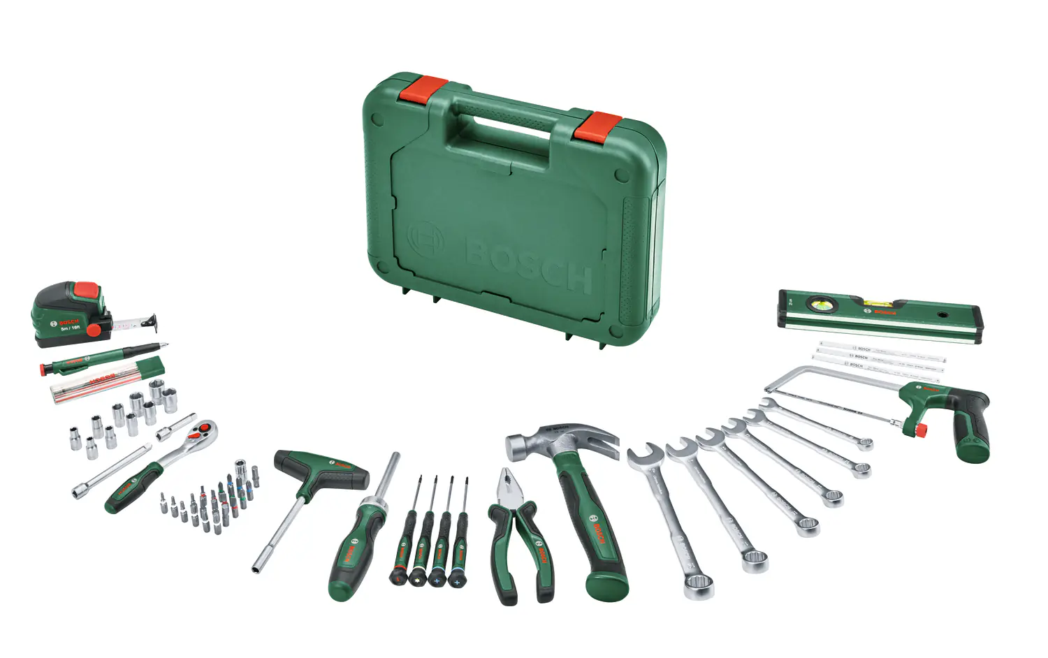 Bosch DIY Advanced Werkzeugkoffer 64-teilig